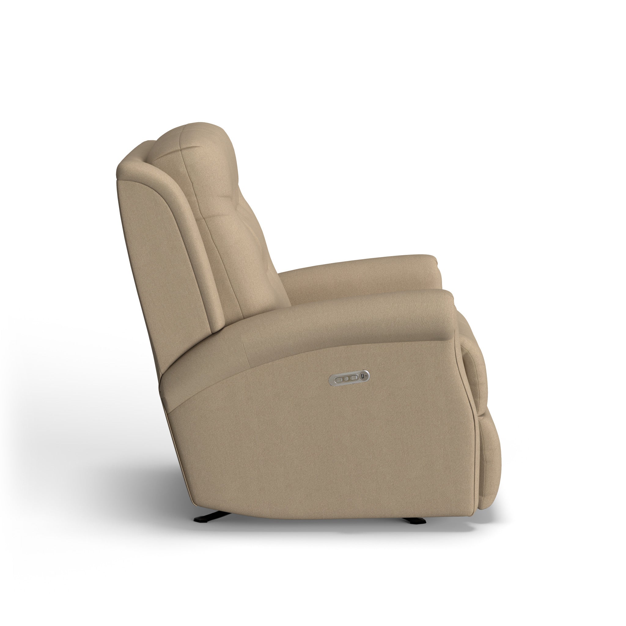 Minnie Fabric Power Recliner with Power Headrest