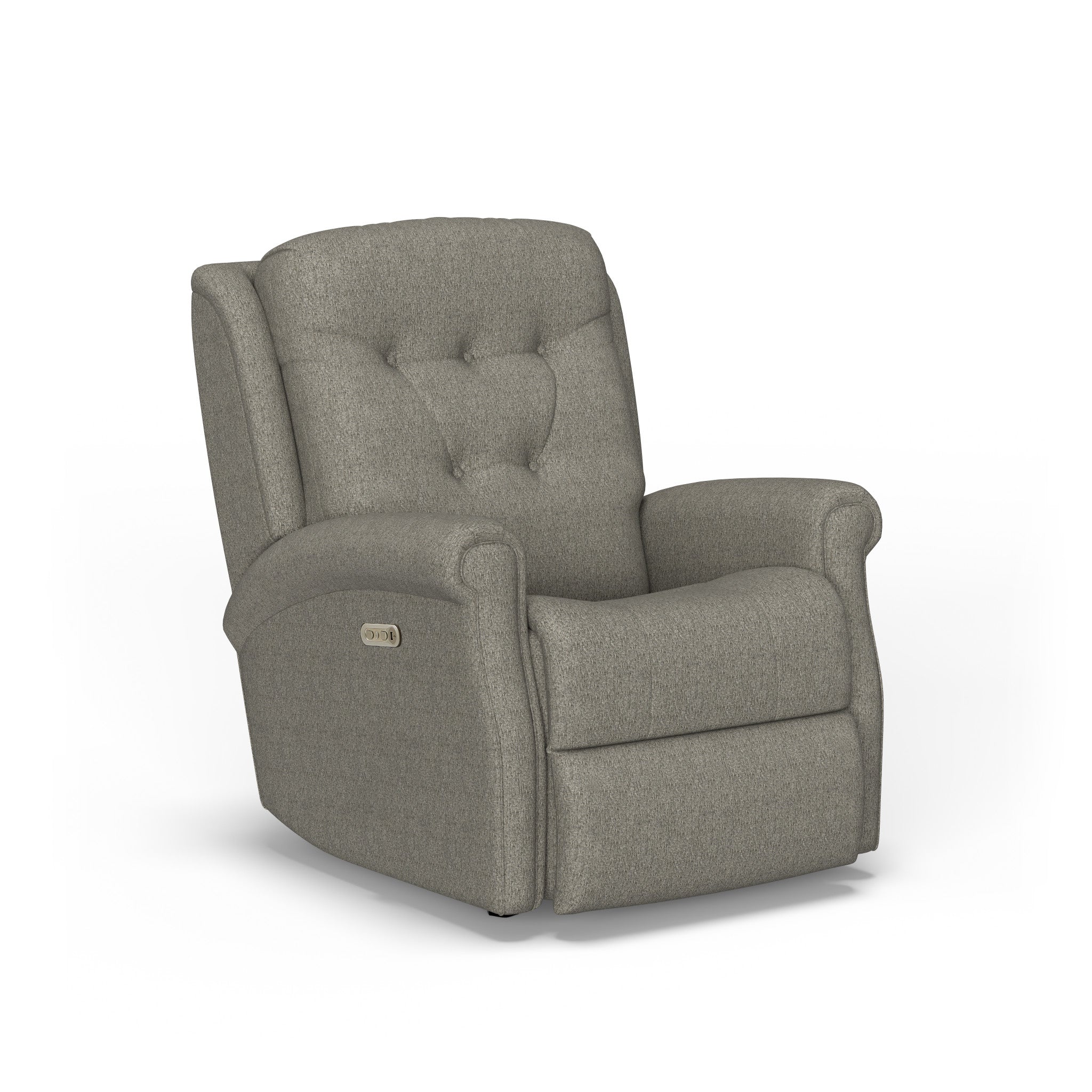 Minnie Fabric Power Recliner with Power Headrest