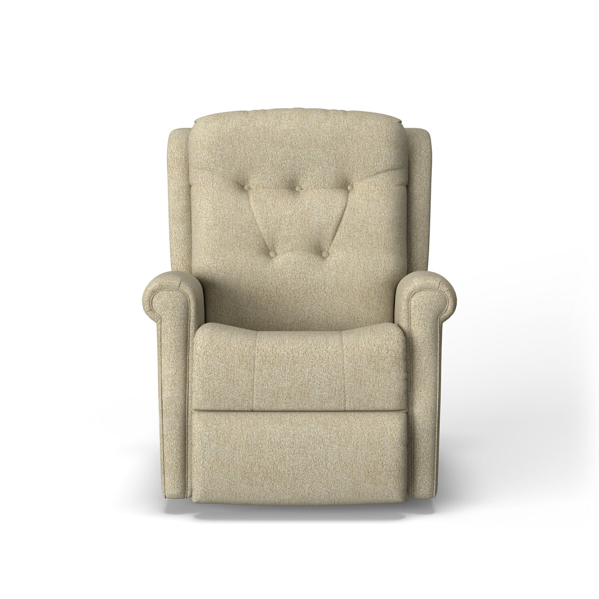 Minnie Fabric Power Rocking Recliner with Power Headrest