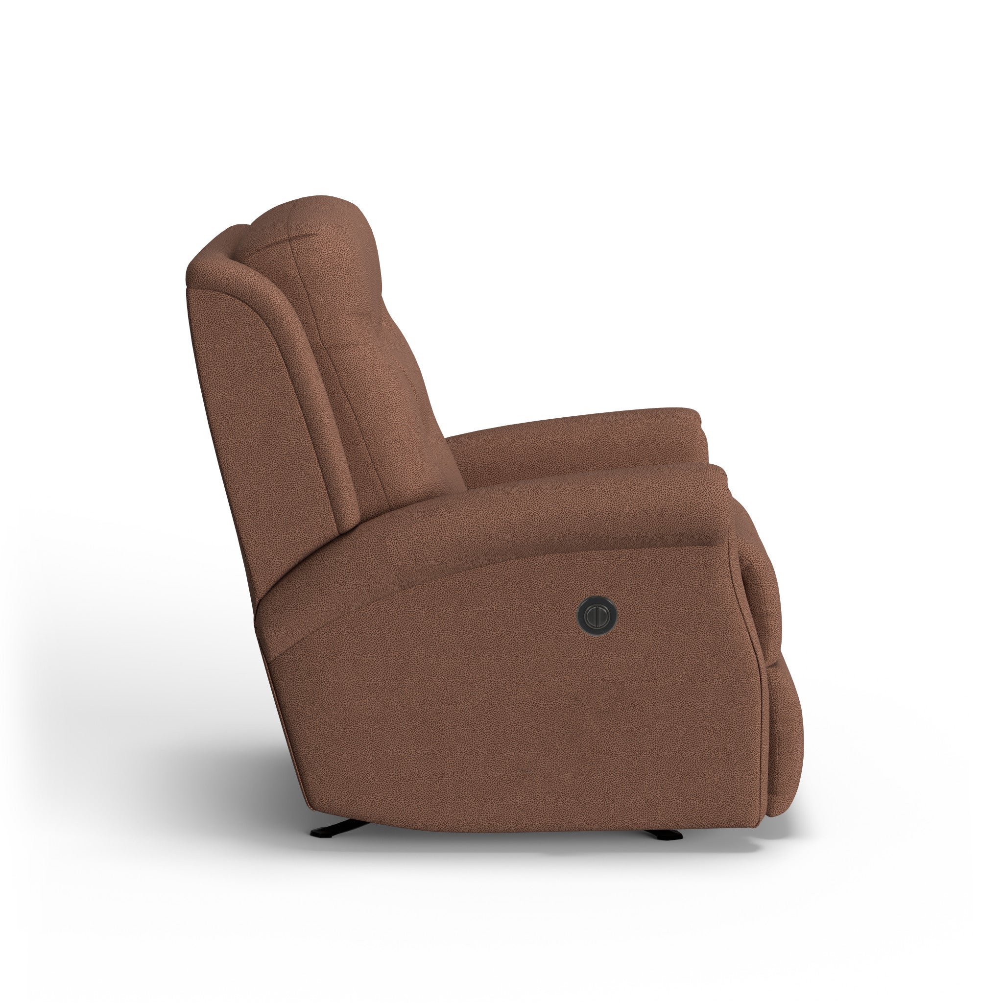 Minnie Fabric Power Rocking Recliner