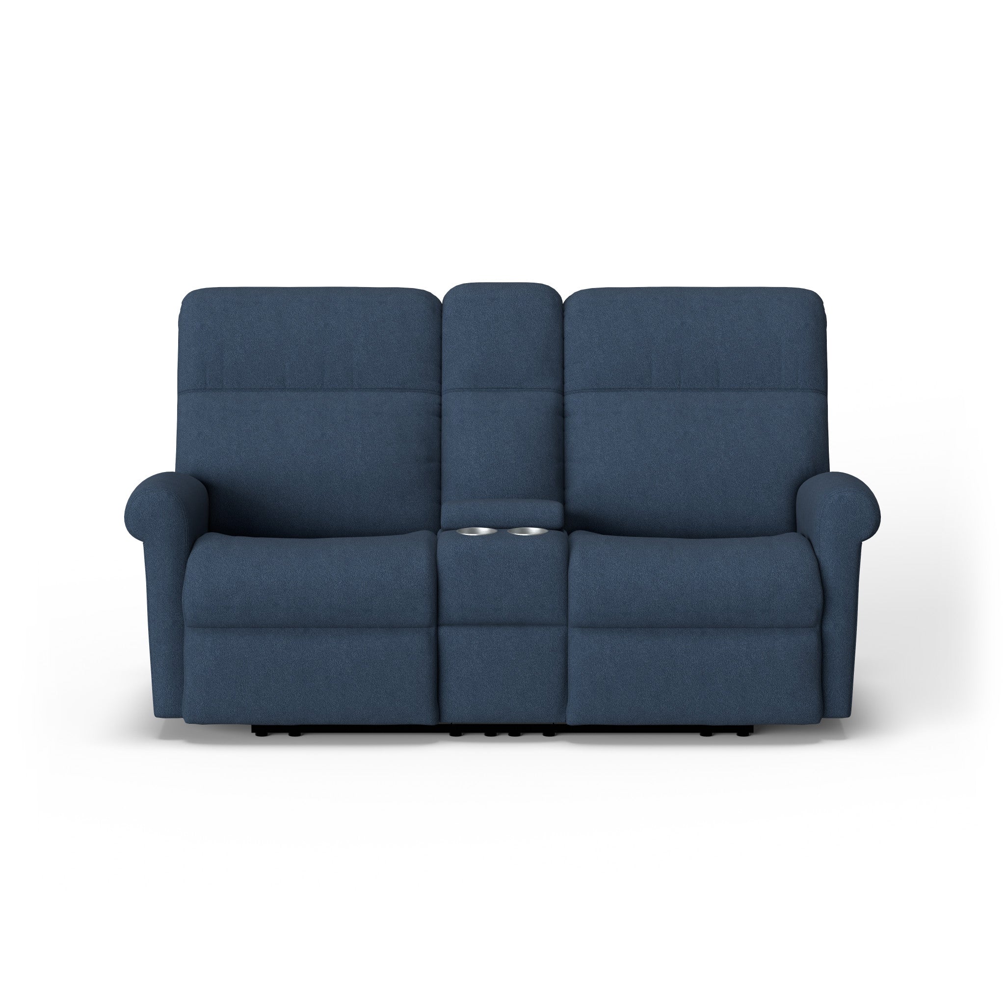 Davis Fabric Power Reclining Loveseat with Console