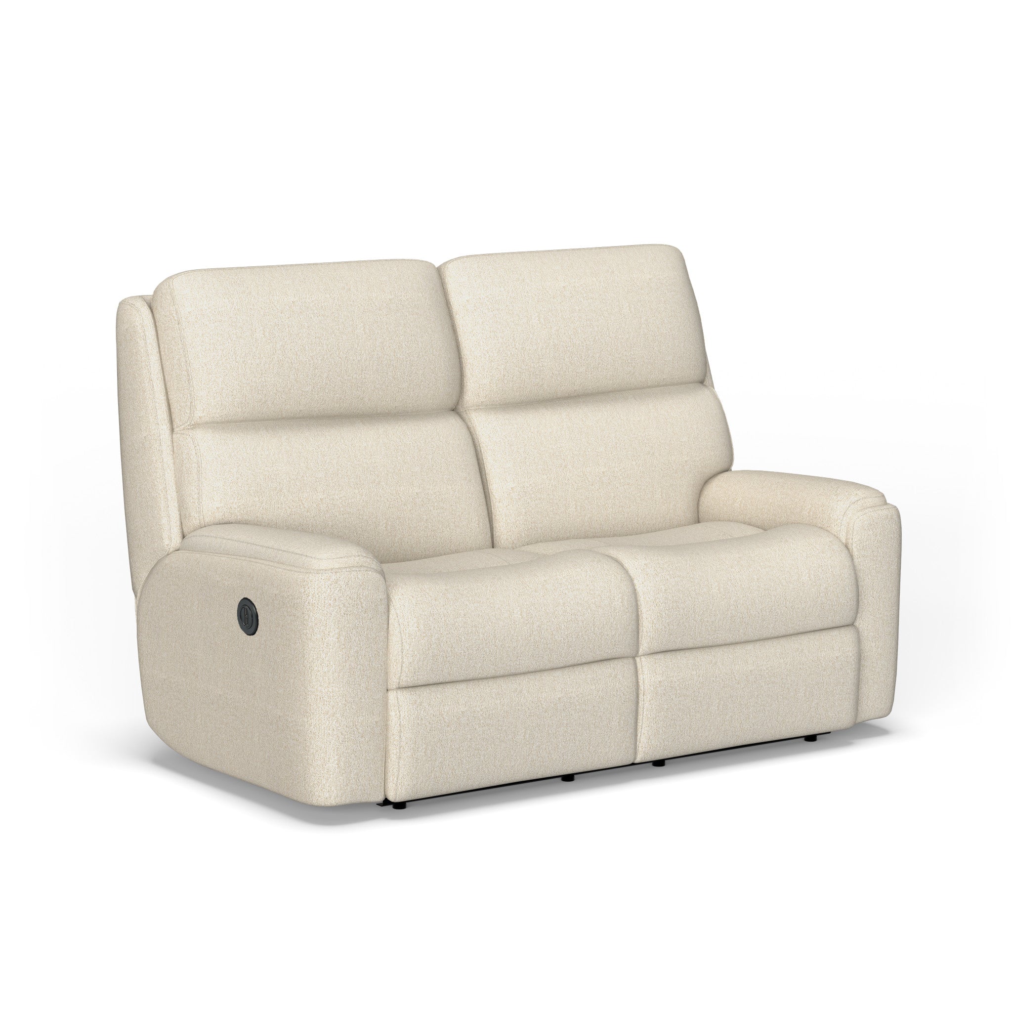 Rio Fabric Power Reclining Loveseat