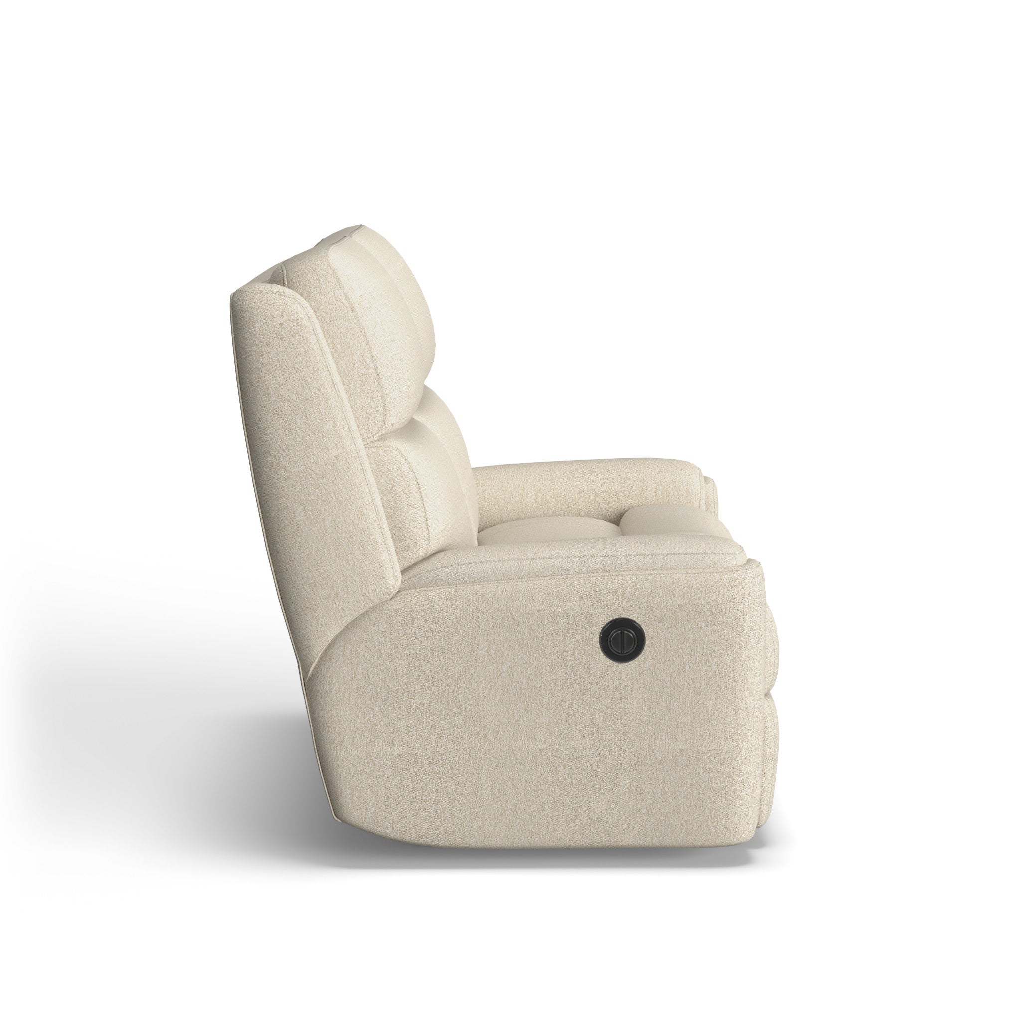 Rio Fabric Power Reclining Loveseat