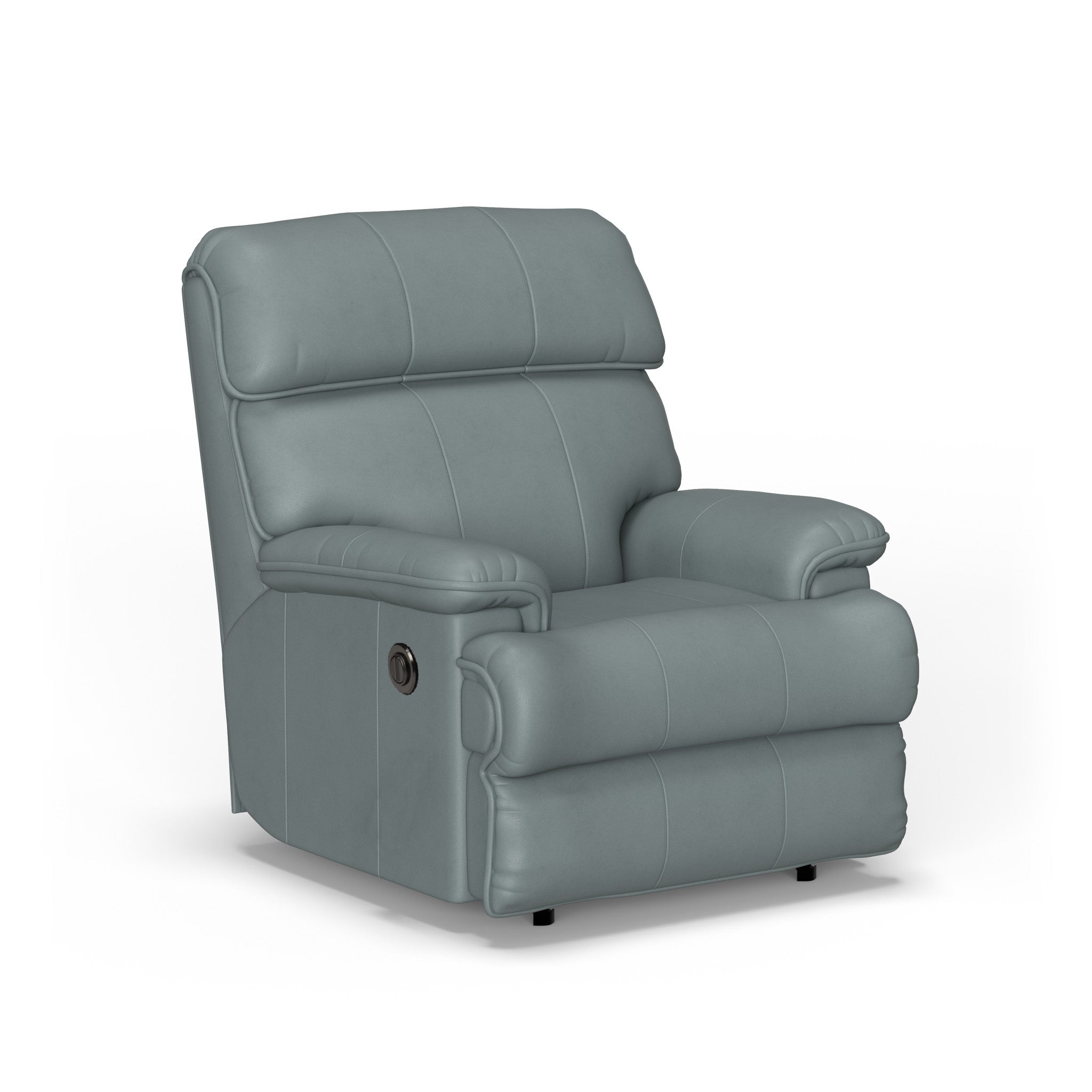 Geneva Leather Power Rocking Recliner