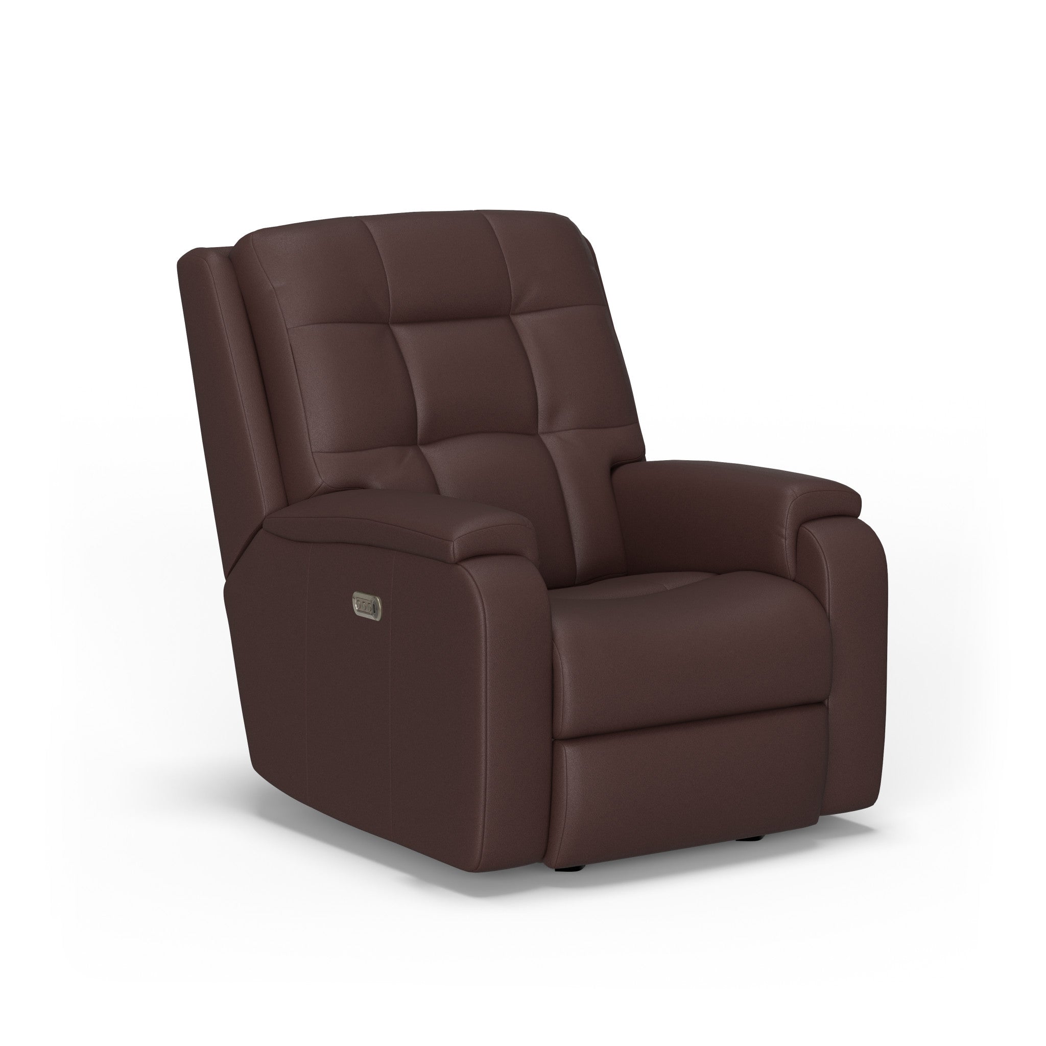 Arlo Leather Power Recliner with Power Headrest & Lumbar