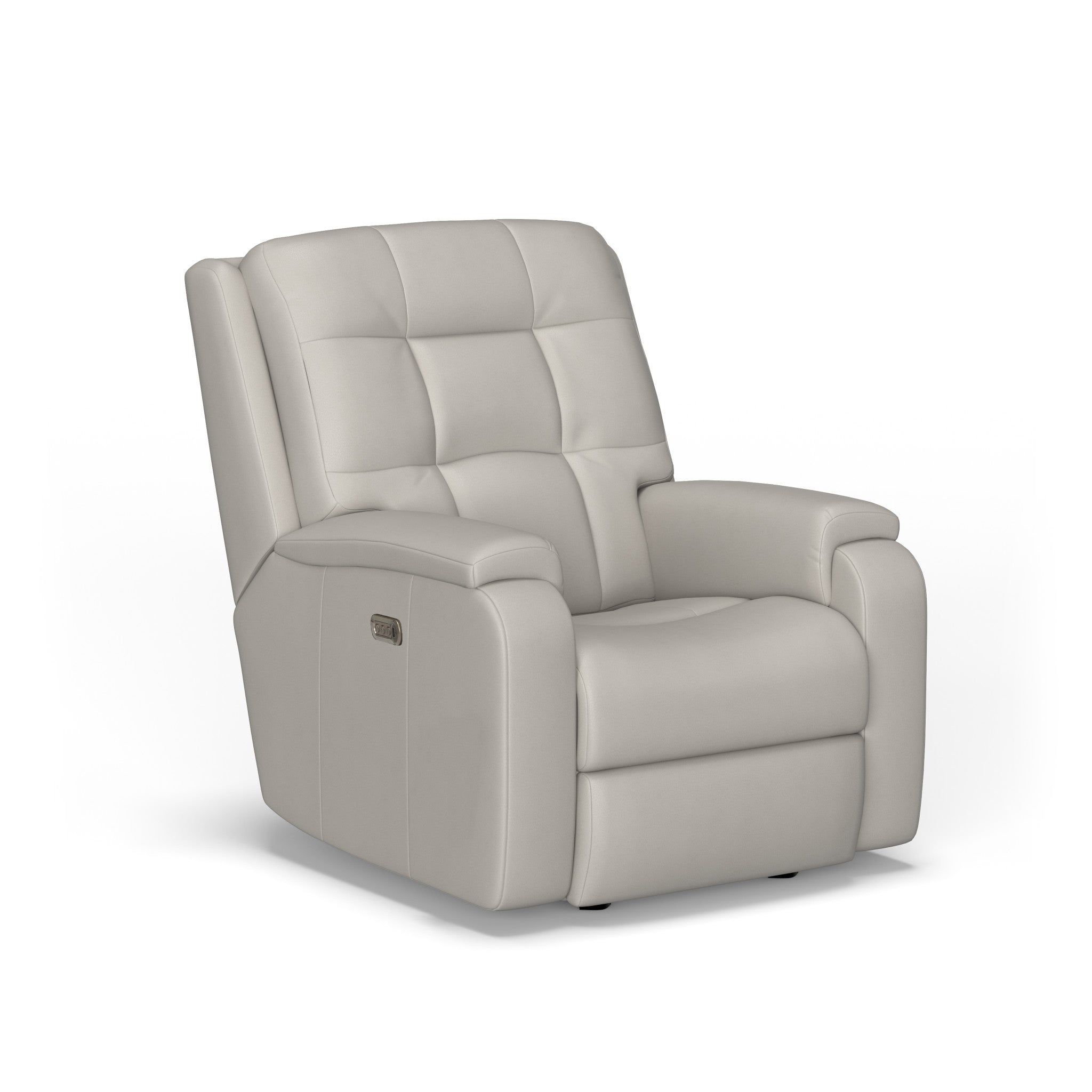 Arlo Leather Power Recliner with Power Headrest & Lumbar