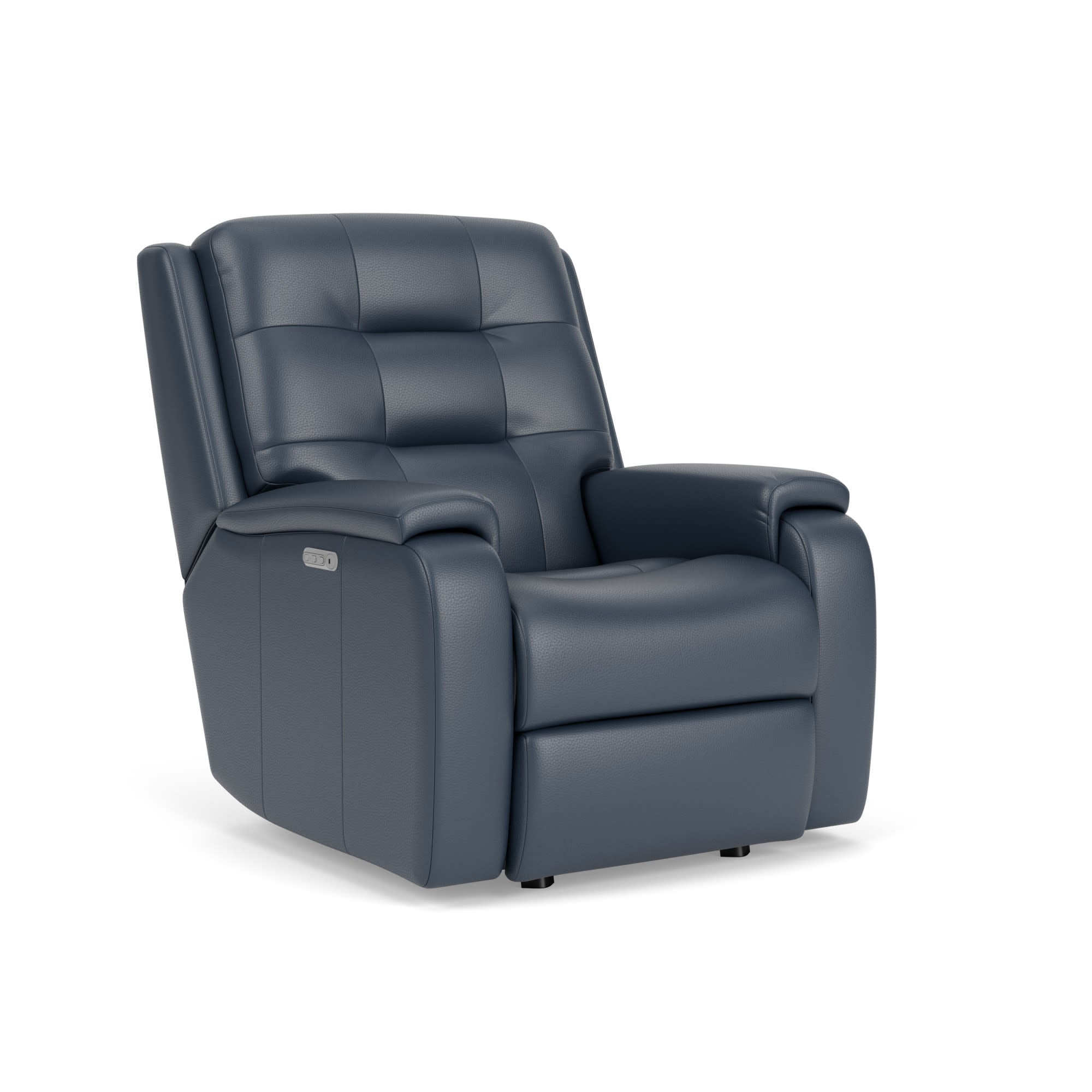 Arlo Leather Power Rocking Recliner with Power Headrest & Lumbar