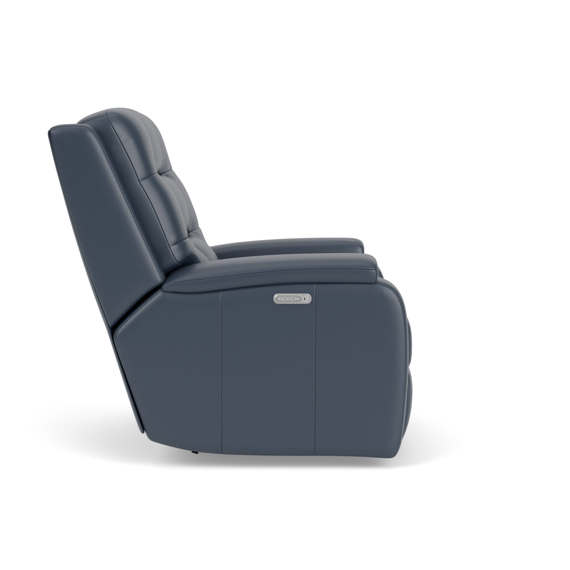 Arlo Leather Power Rocking Recliner with Power Headrest & Lumbar
