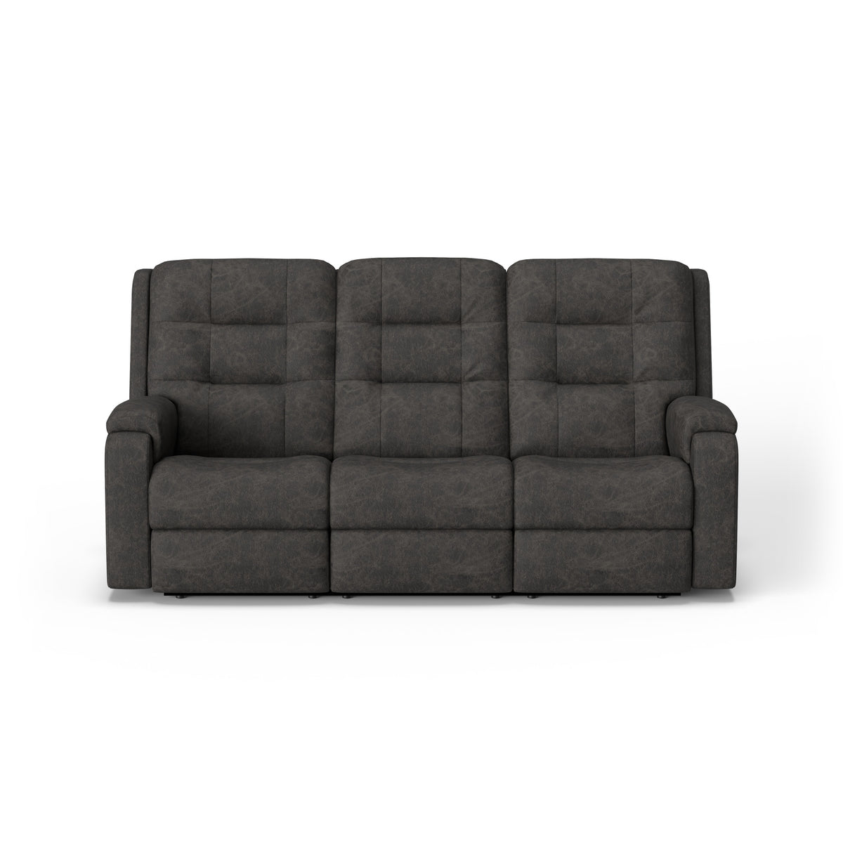 Arlo Leather Power Reclining Sofa with Power Headrests