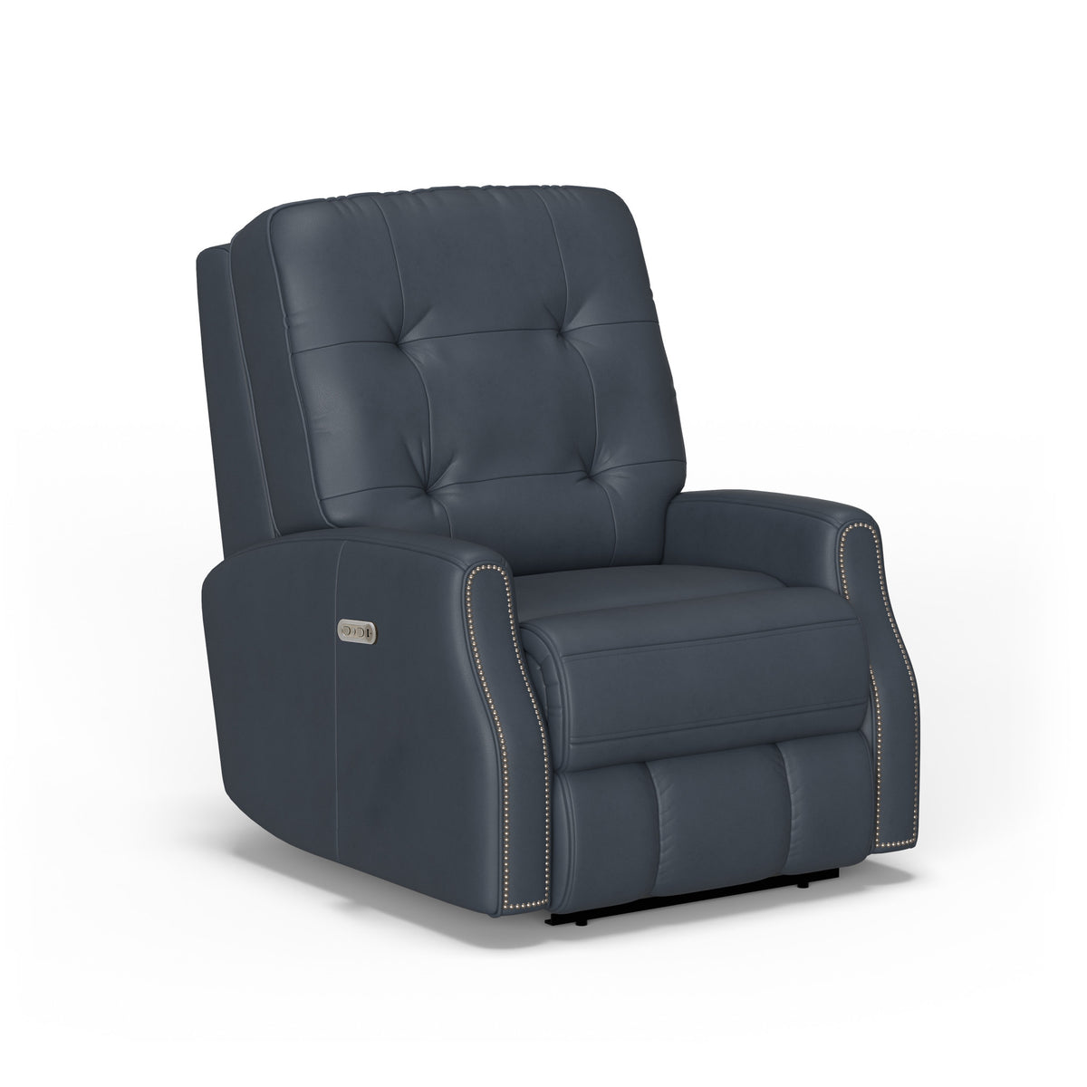 Devon Leather Power Recliner with Power Headrest