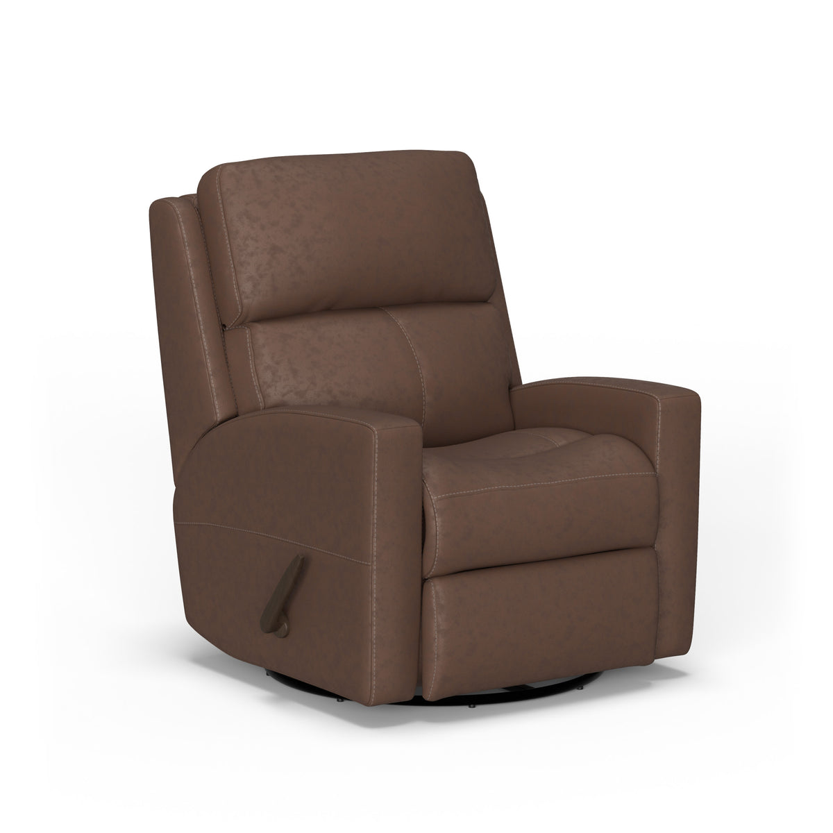 Catalina Leather Swivel Gliding Recliner