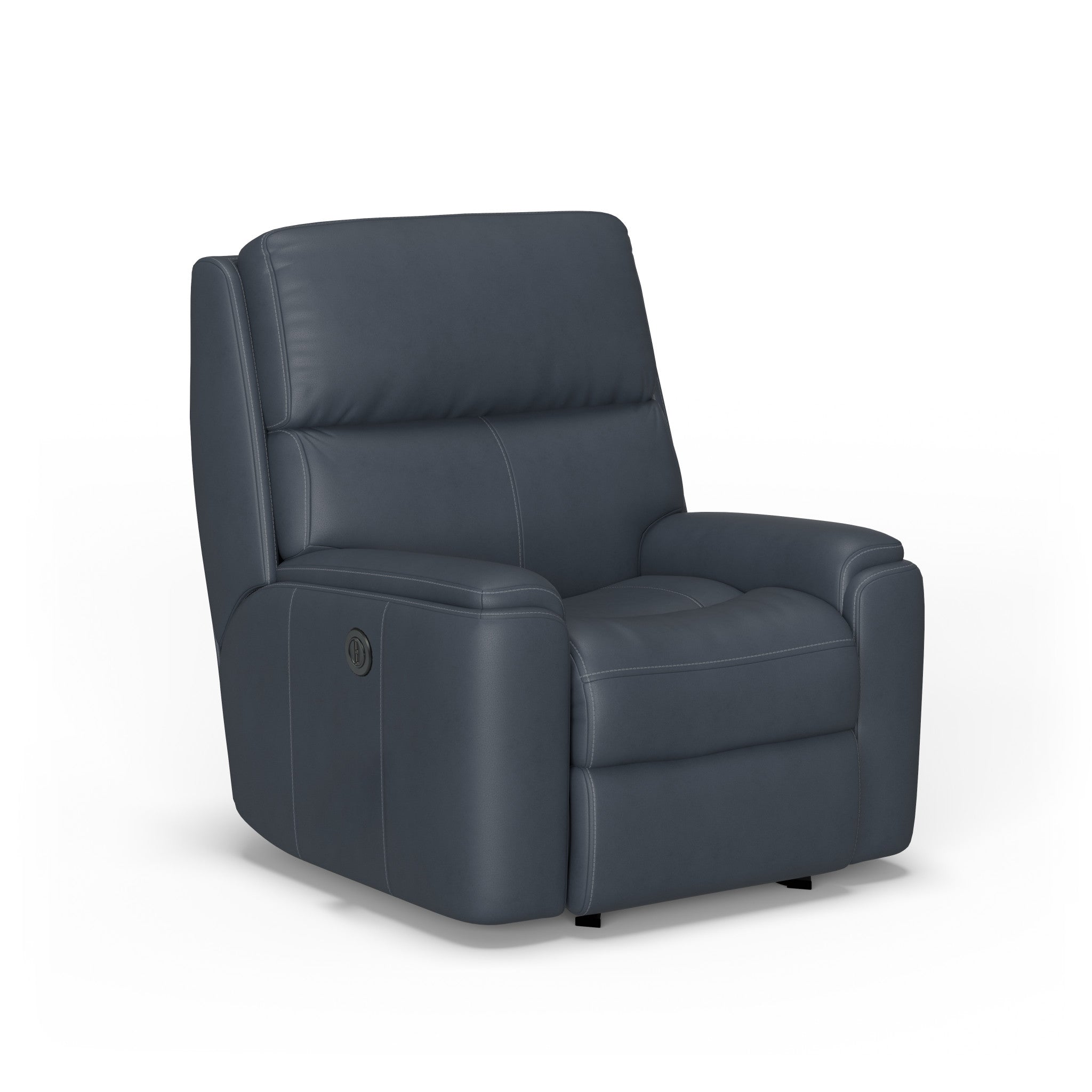 Rio Leather Power Rocking Recliner