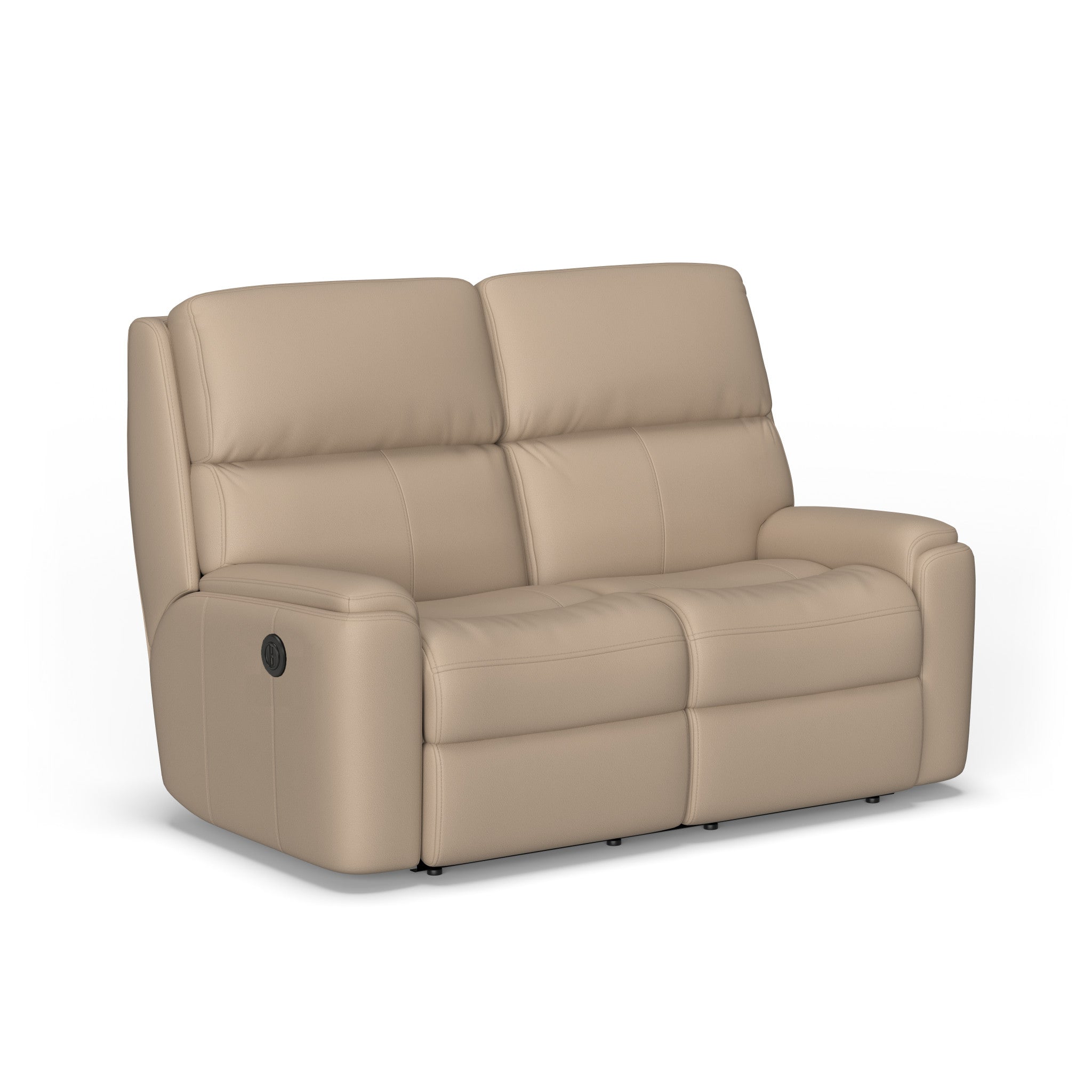 Rio Leather Power Reclining Loveseat