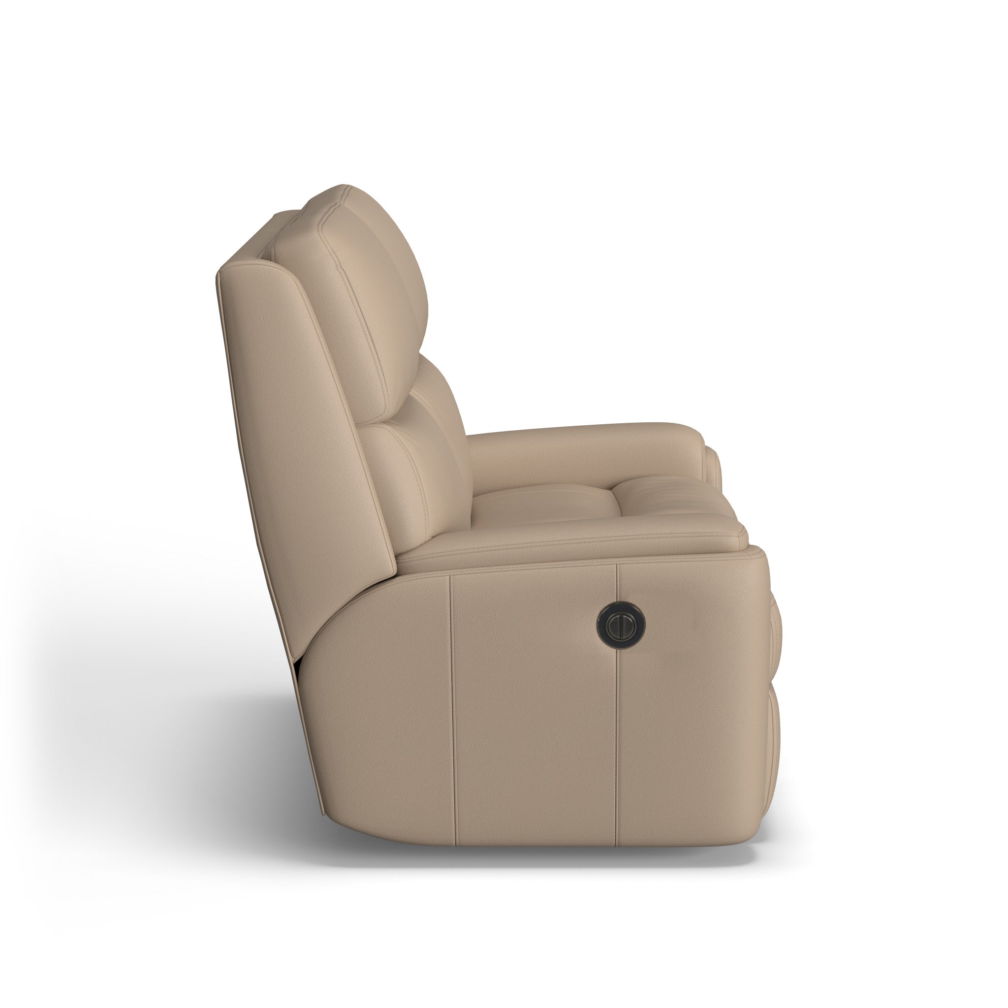 Rio Leather Power Reclining Loveseat
