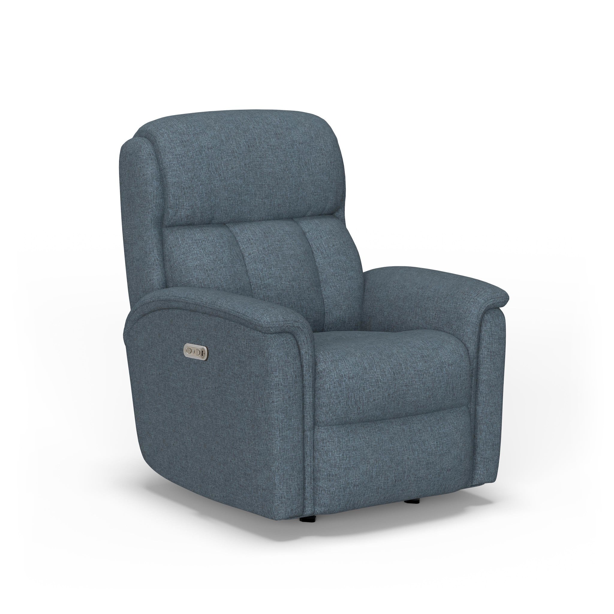 Luna Fabric Power Recliner with Power Headrest