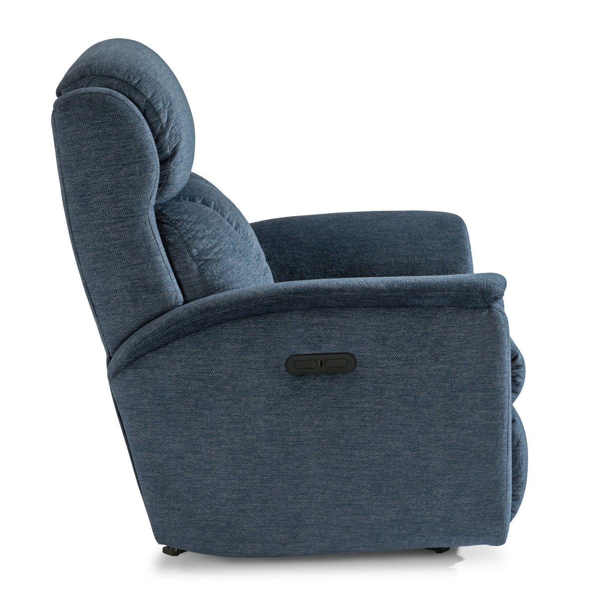 Luna Fabric Power Rocking Recliner with Power Headrest