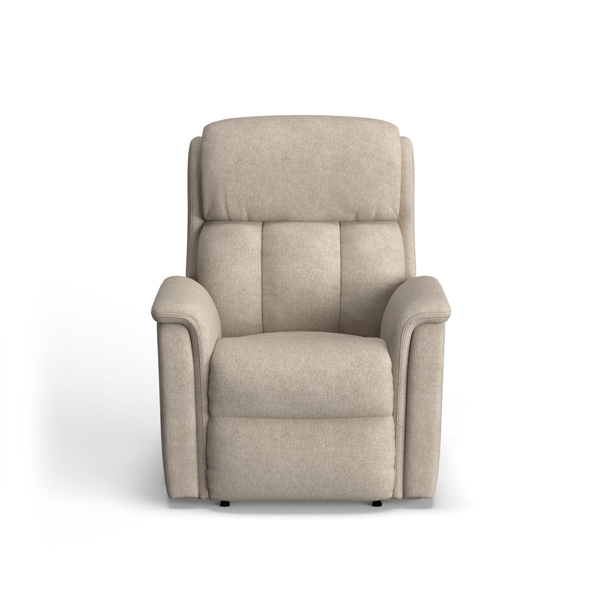 Luna Fabric Power Rocking Recliner with Power Headrest