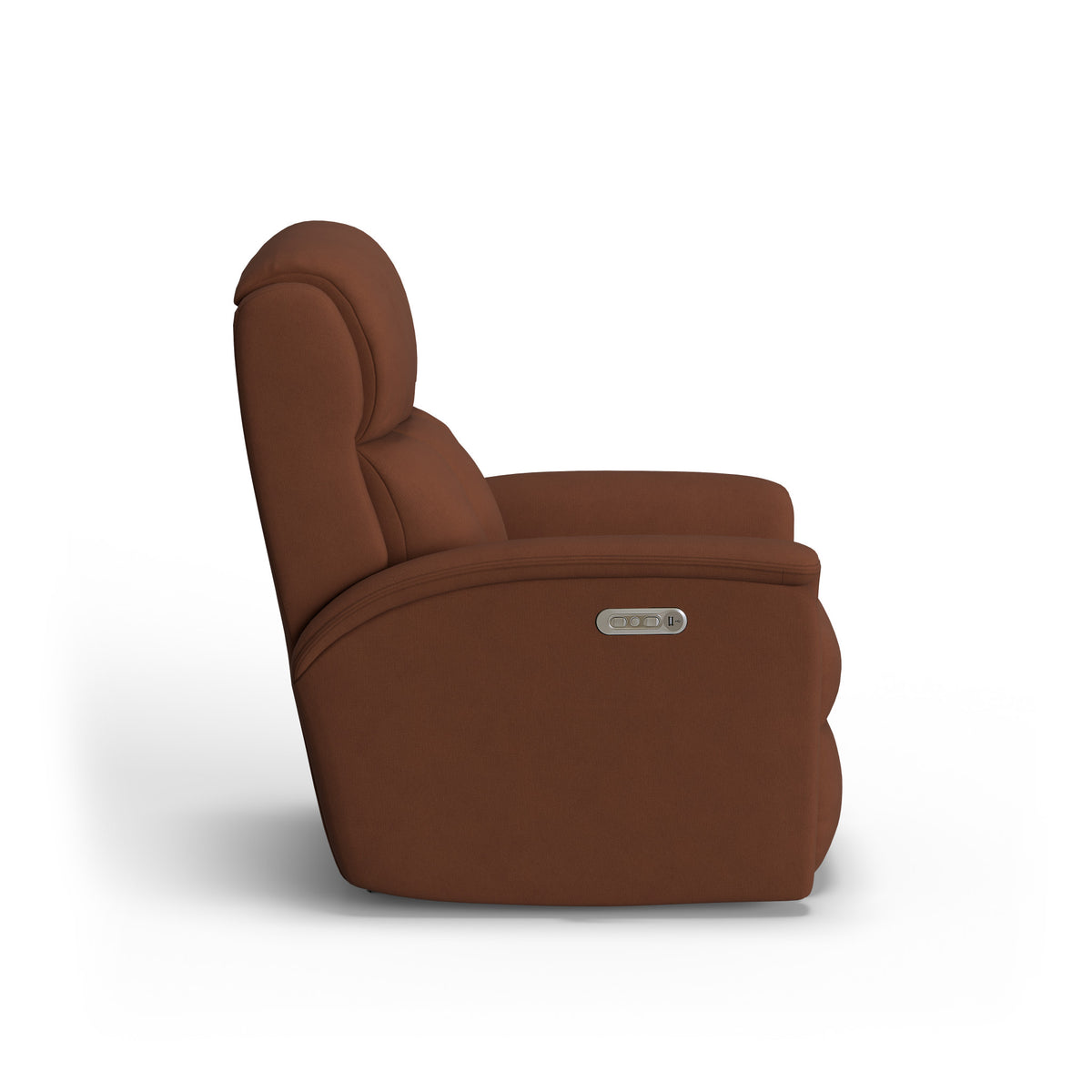 Luna Fabric Power Rocking Recliner with Power Headrest