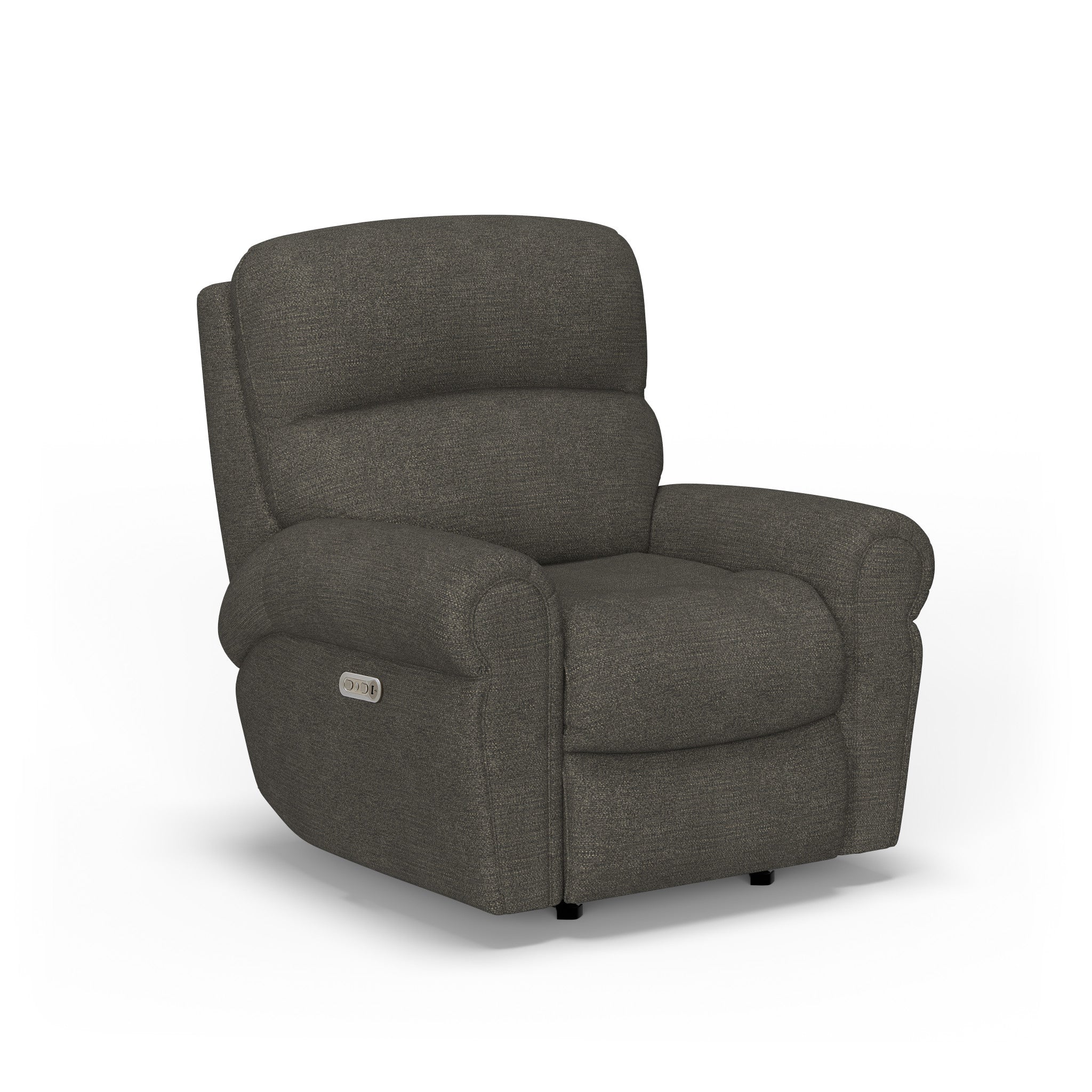 Langston Fabric Power Rocking Recliner with Power Headrest