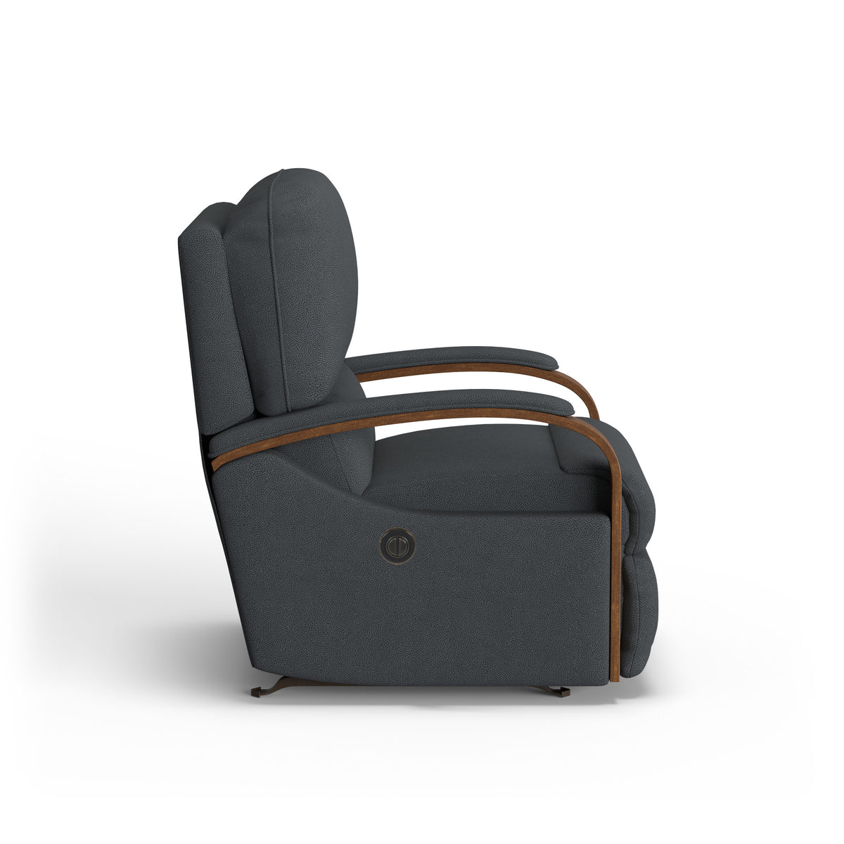 Woodlawn Fabric Power Rocking Recliner