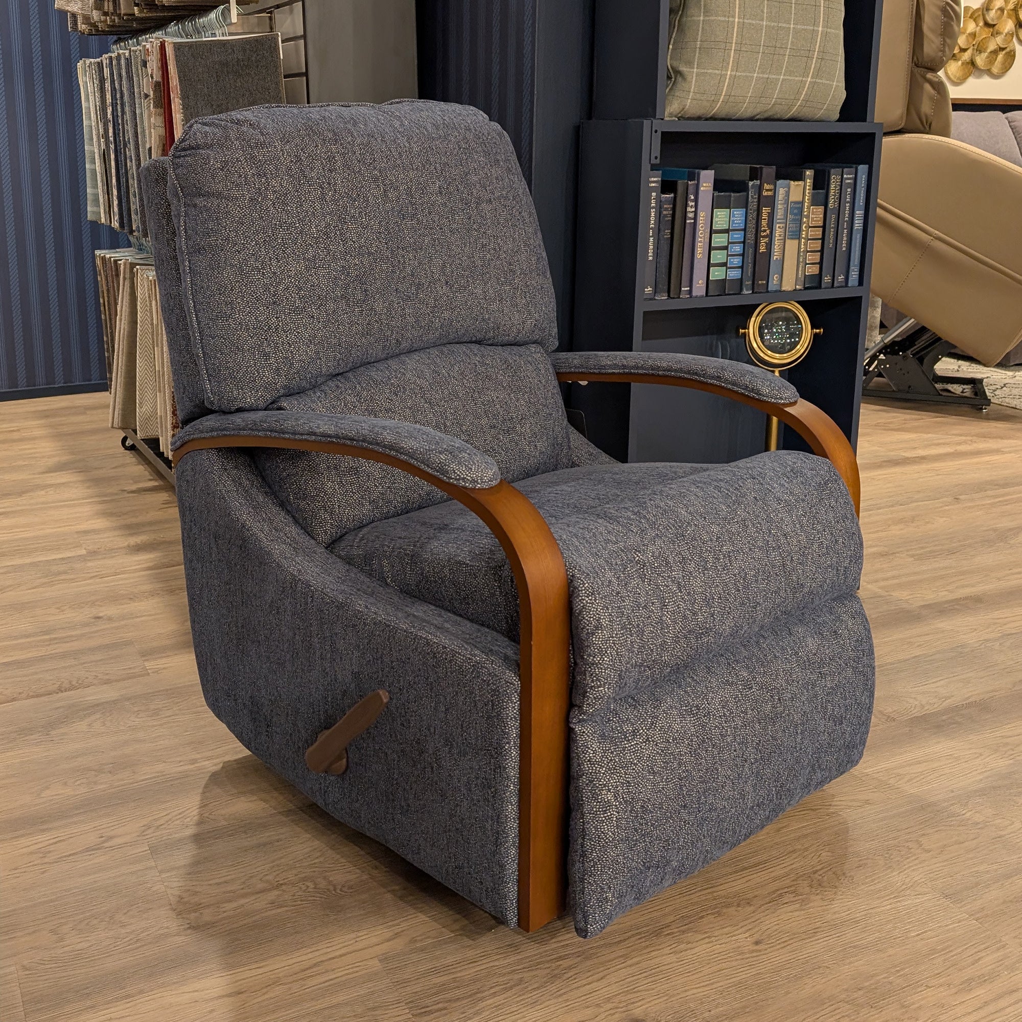 Woodlawn Fabric Rocking Recliner