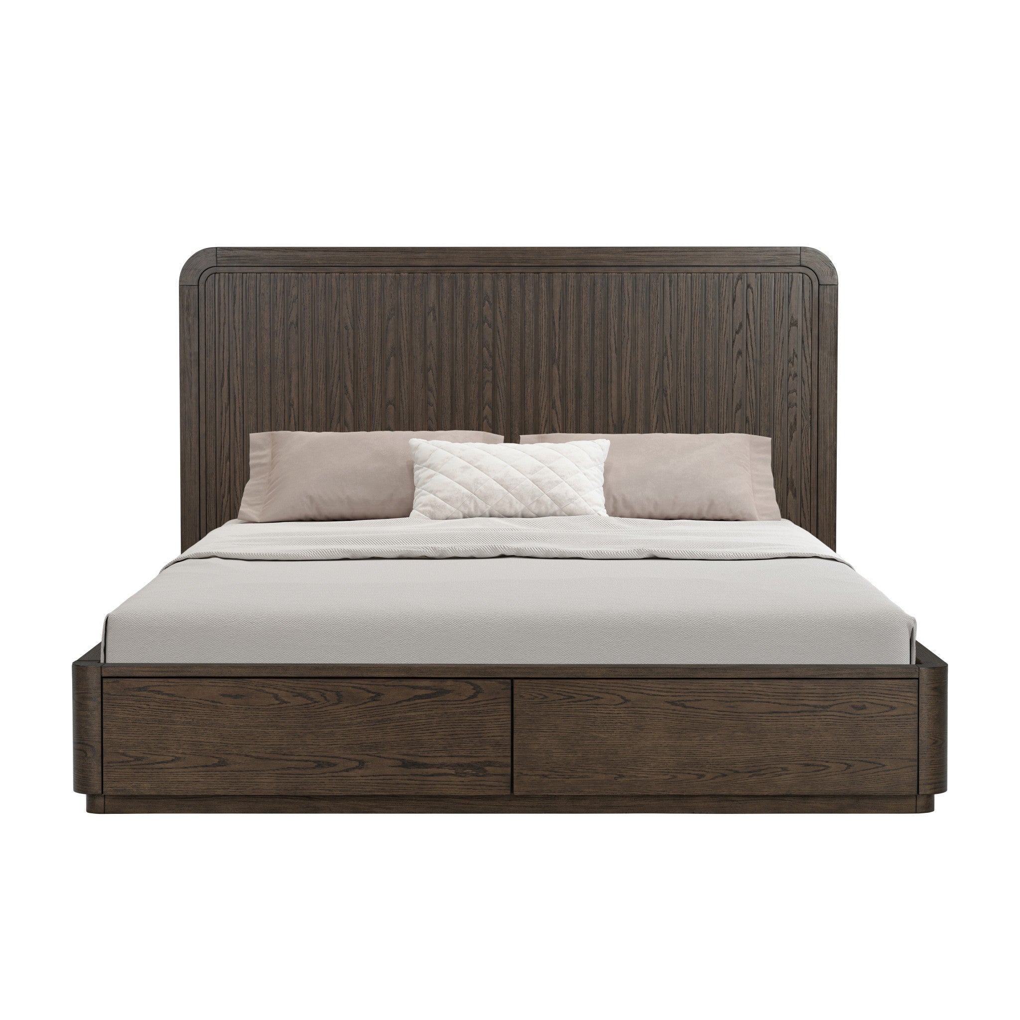 Athens King Panel Storage Bed