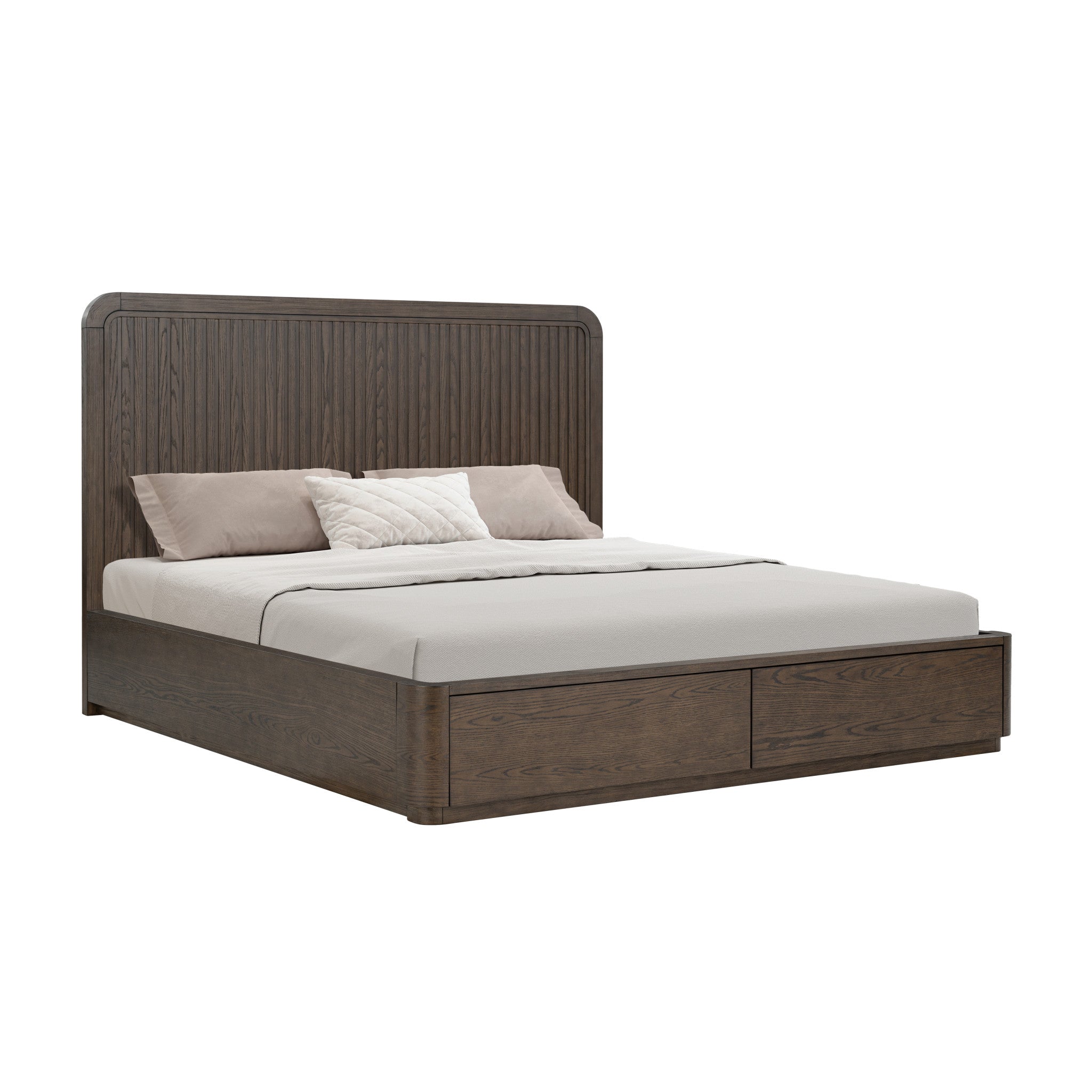 Athens King Panel Storage Bed