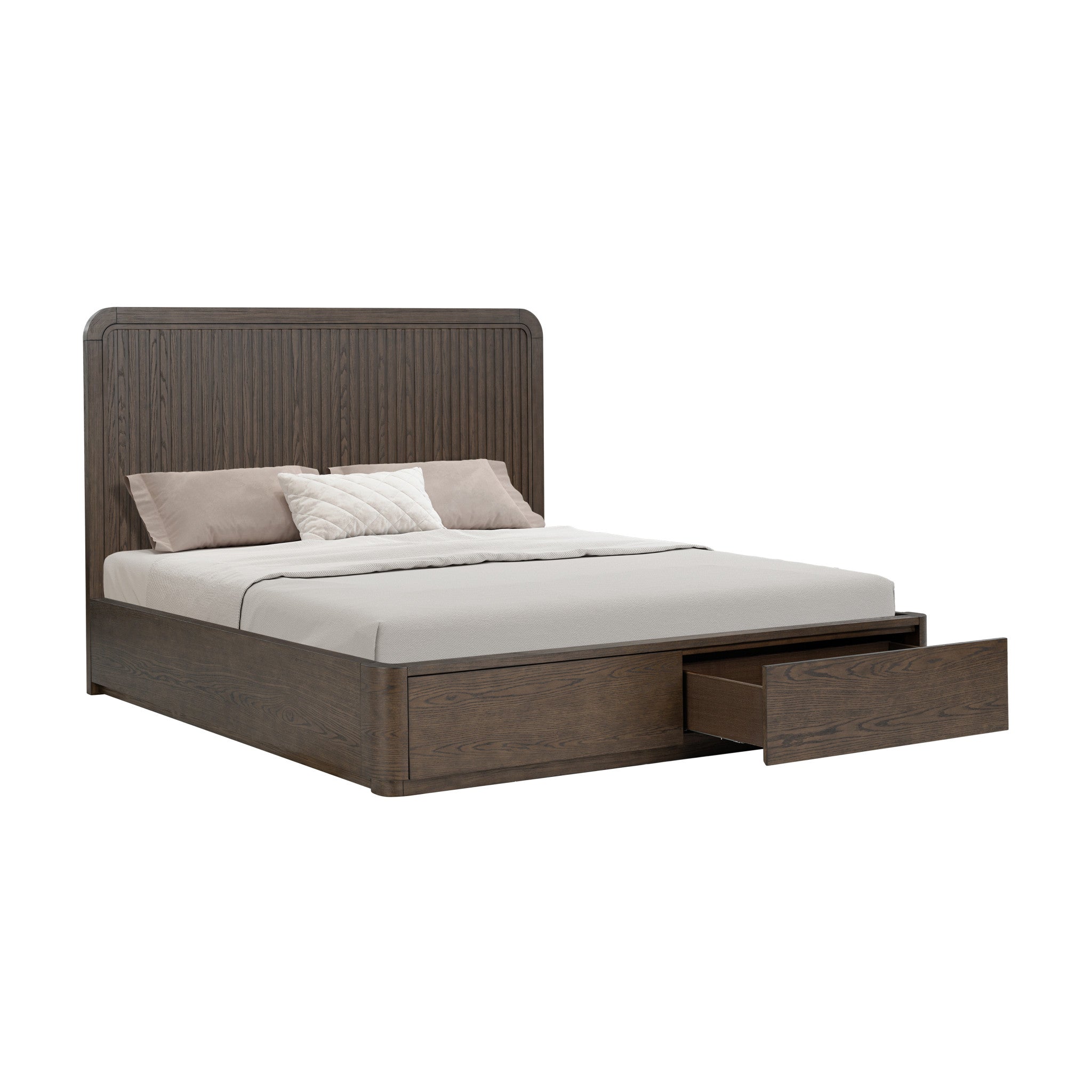 Athens King Panel Storage Bed
