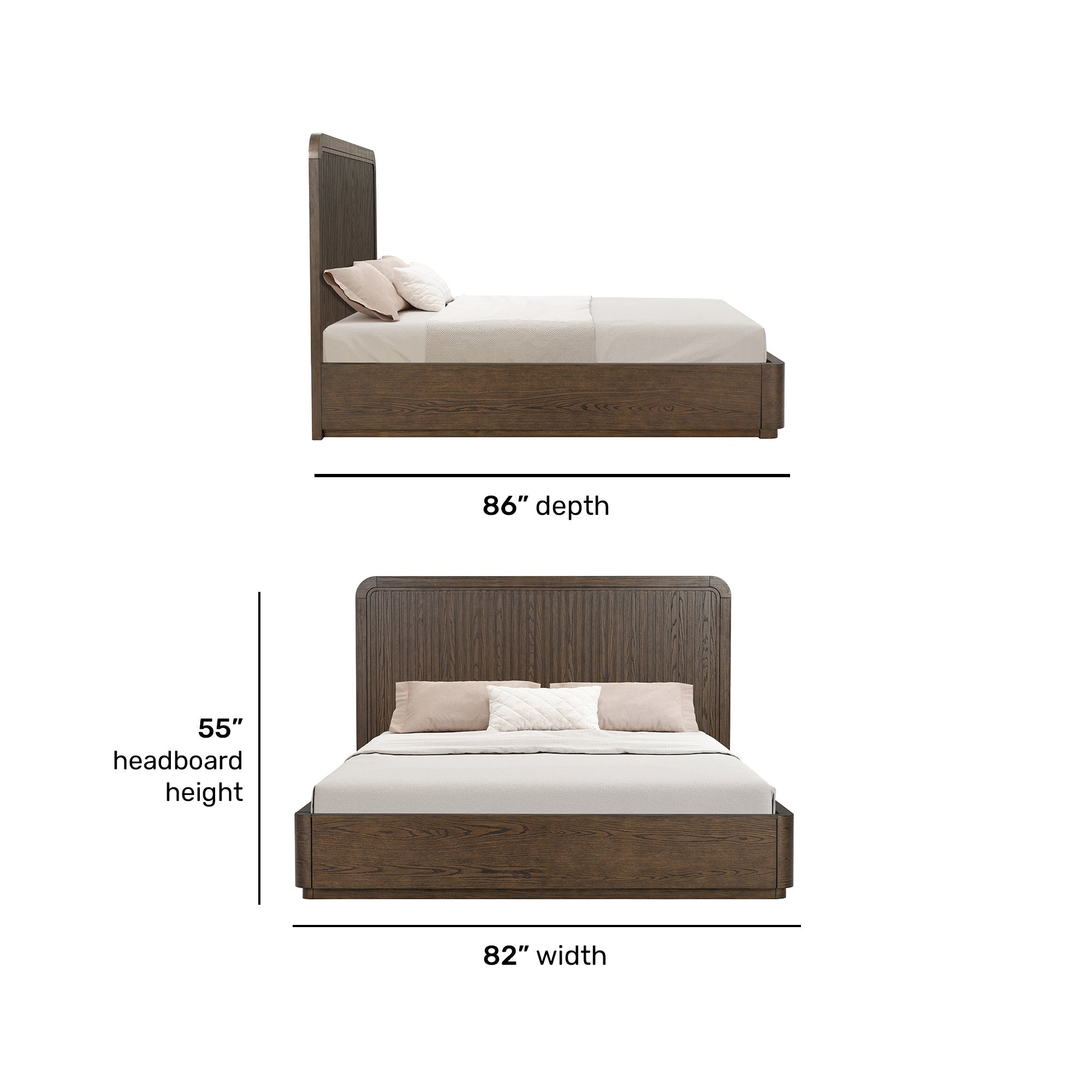 Athens King Panel Bed