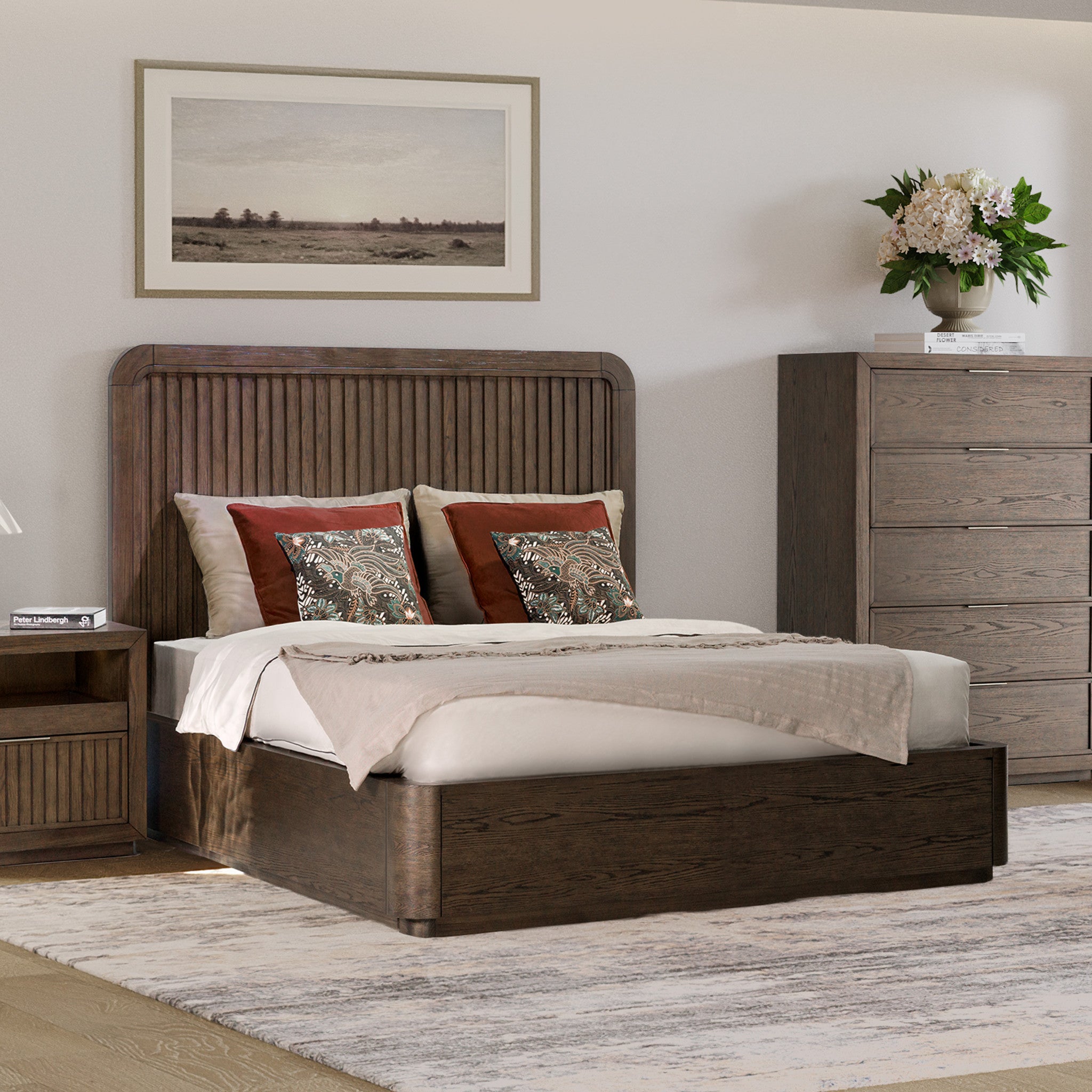 Athens Queen Panel Bed