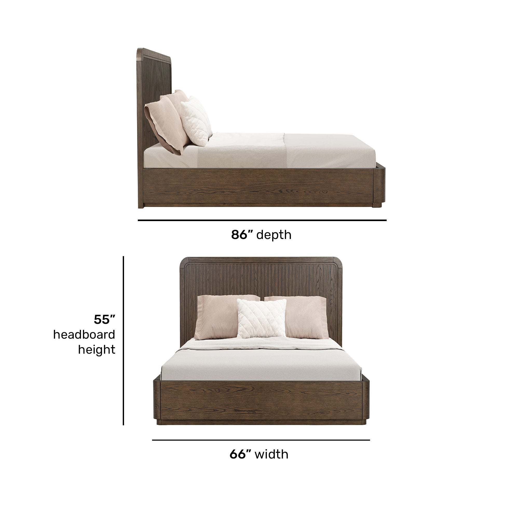 Athens Queen Panel Bed