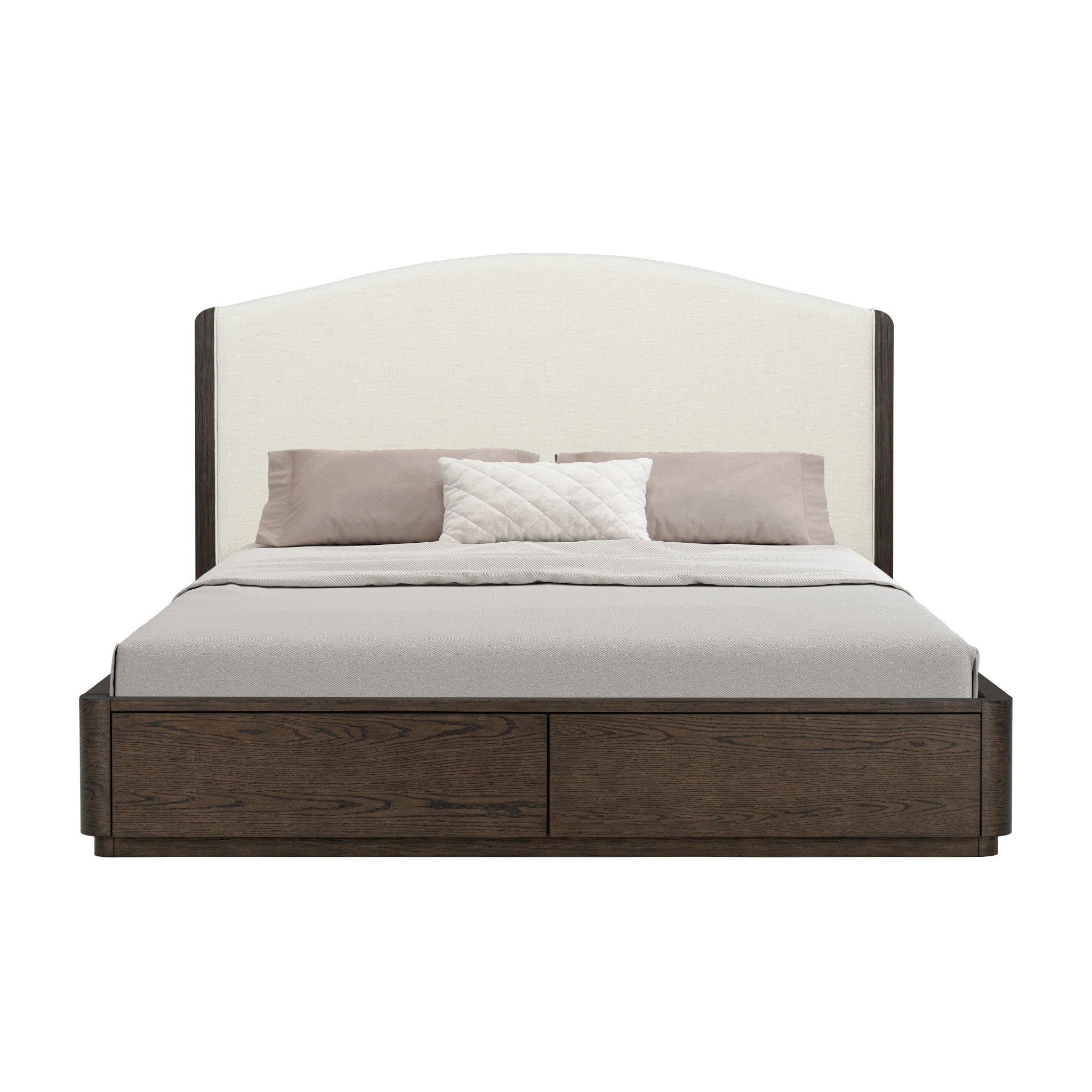 Athens King Upholstered Storage Bed