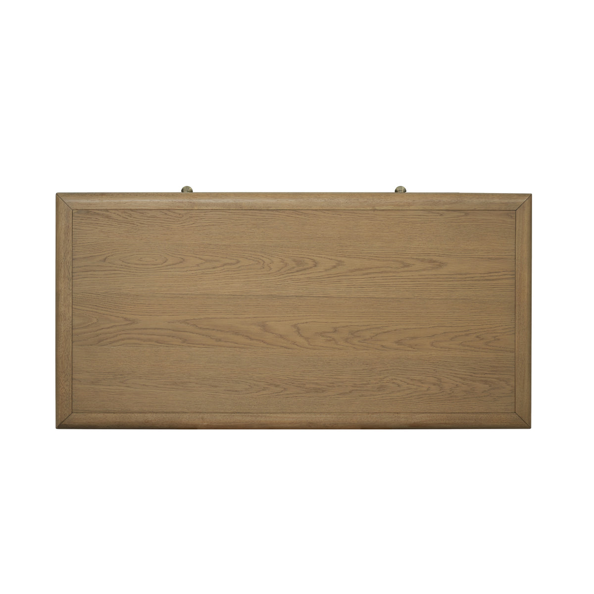 Reed Rectangular Coffee Table with Casters