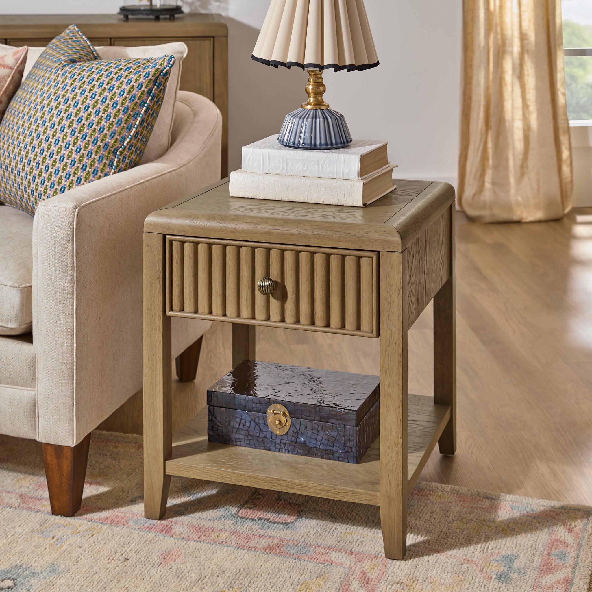 Reed Chairside Table