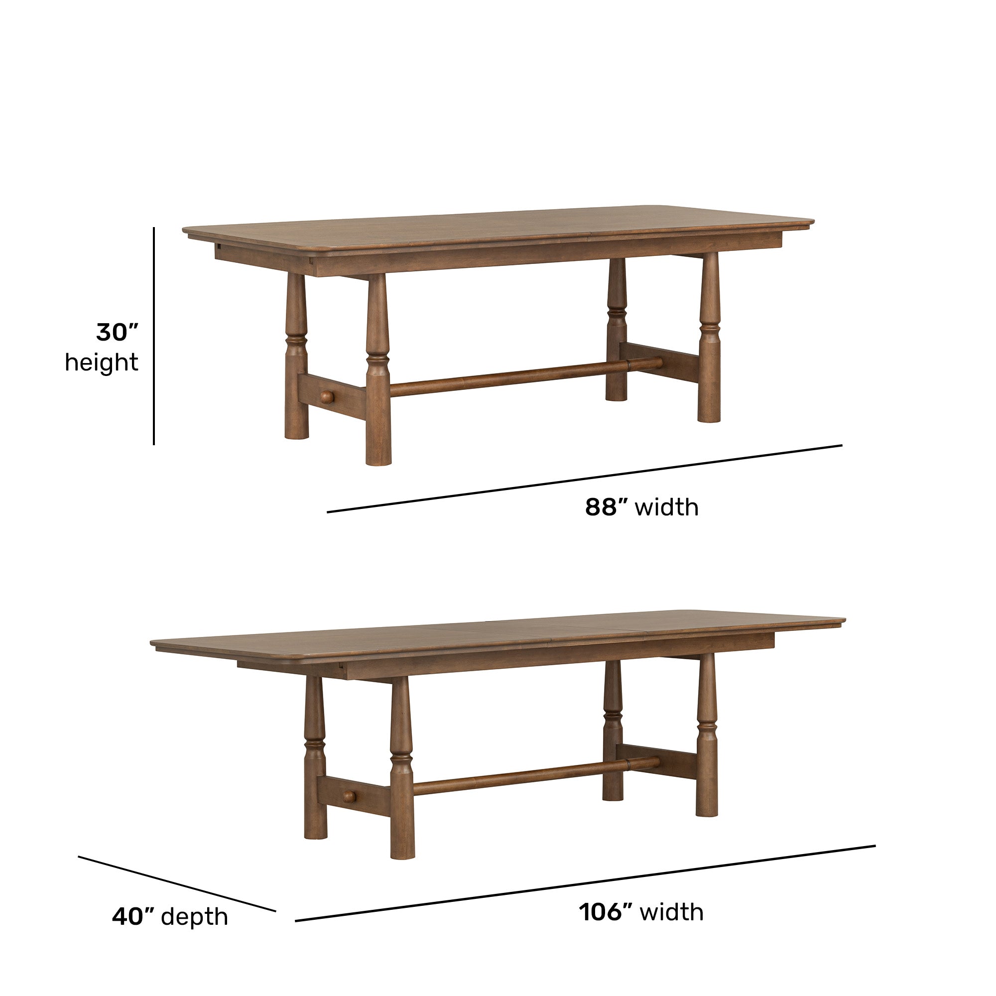 Azalea Rectangular Dining Table