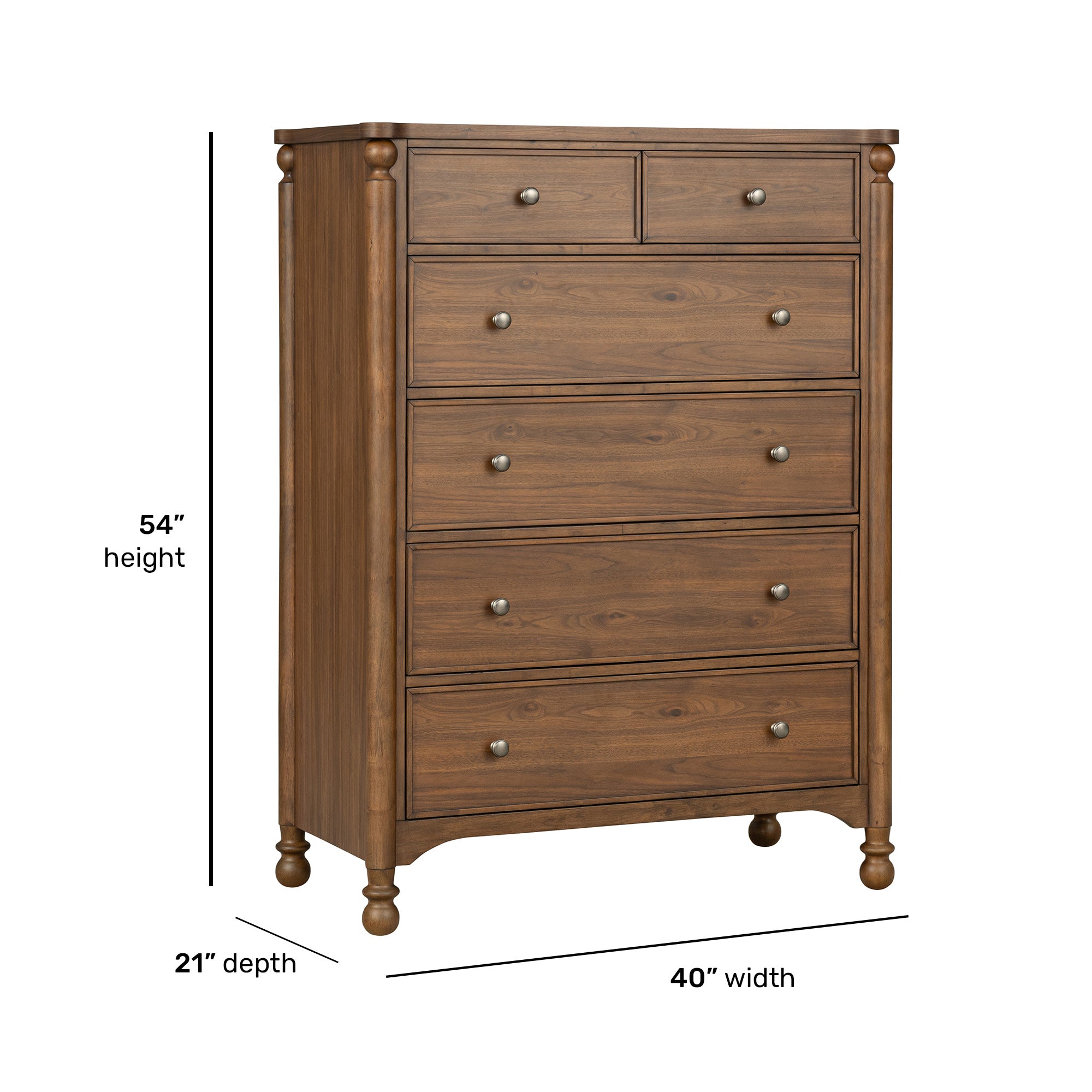 wedding dresses cheap Amerlife Linton 5 Drawers Dresser for Bedroom, Modern Tall Dresser Chest of Drawers Handle Free, Storage Organizer Dresser, Wood Dresser for Bedroom,