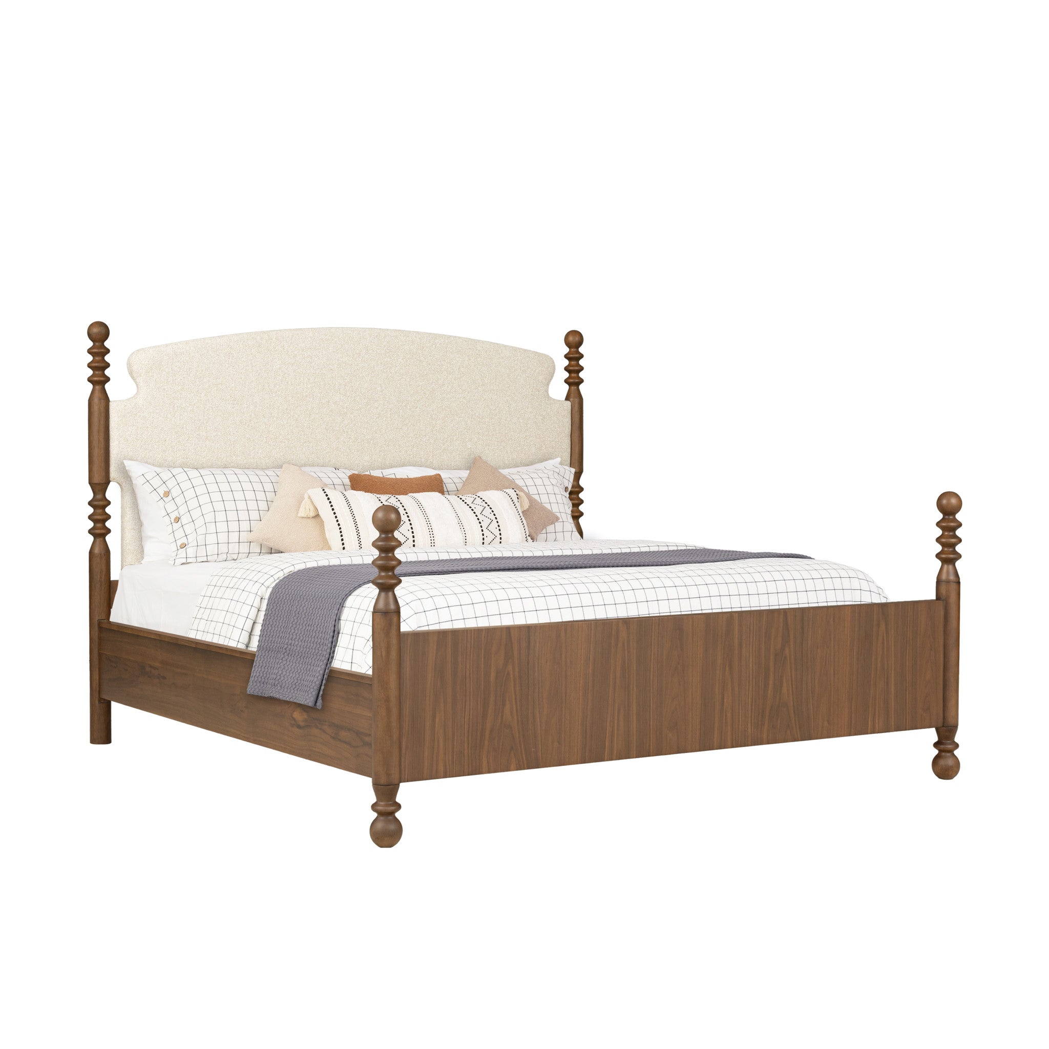 Azalea King Upholstered Bed