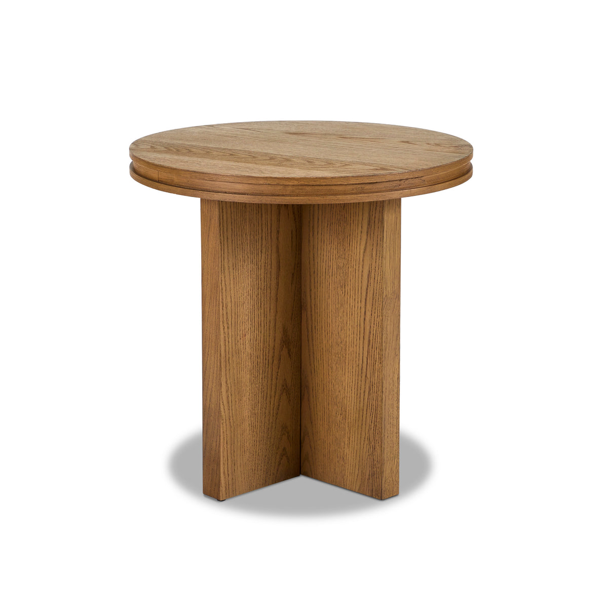 Waterfall Round End Table