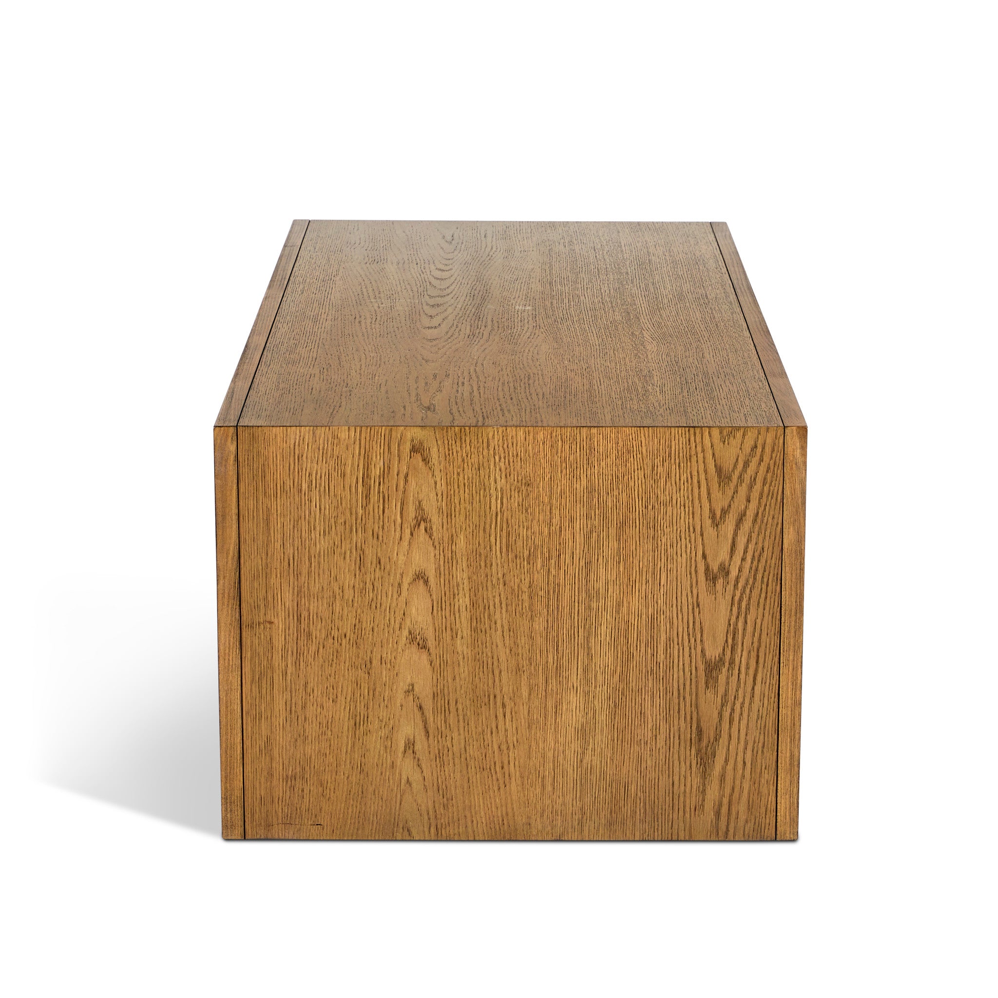 Waterfall Brown Rectangular Coffee Table