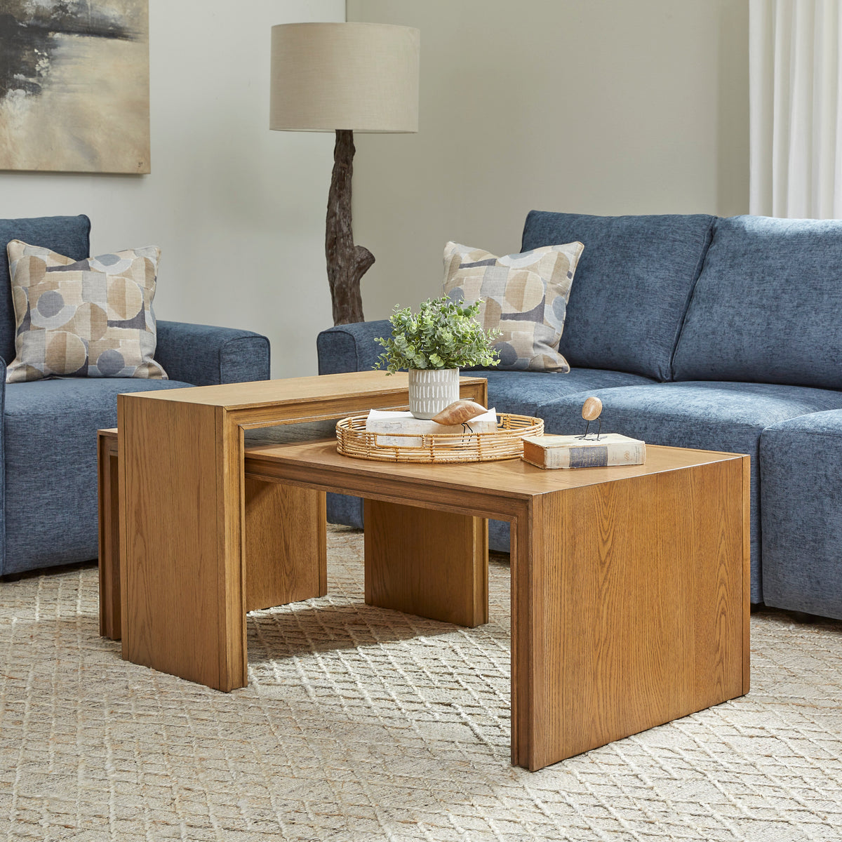Waterfall Rectangular Coffee Table