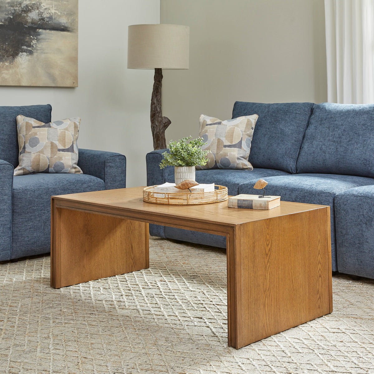 Waterfall Rectangular Coffee Table