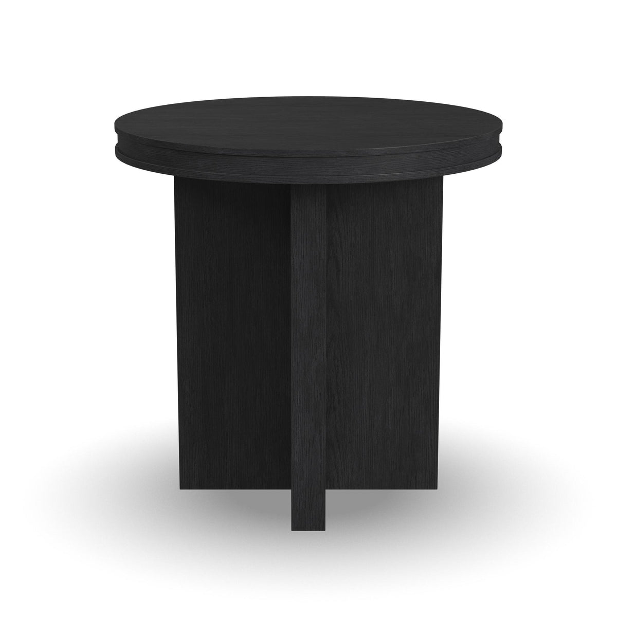 Waterfall Round End Table