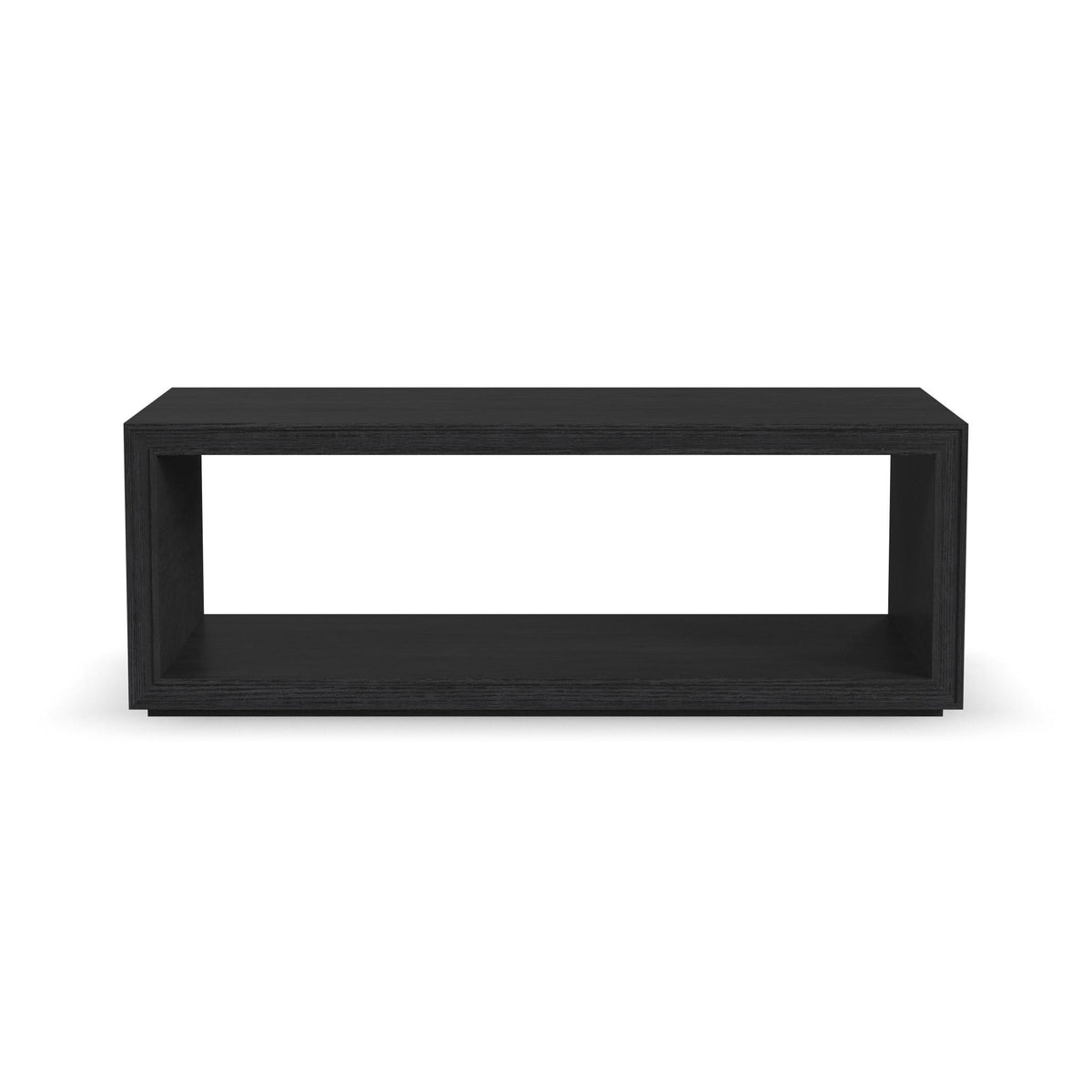 Waterfall Rectangular Coffee Table with Casters
