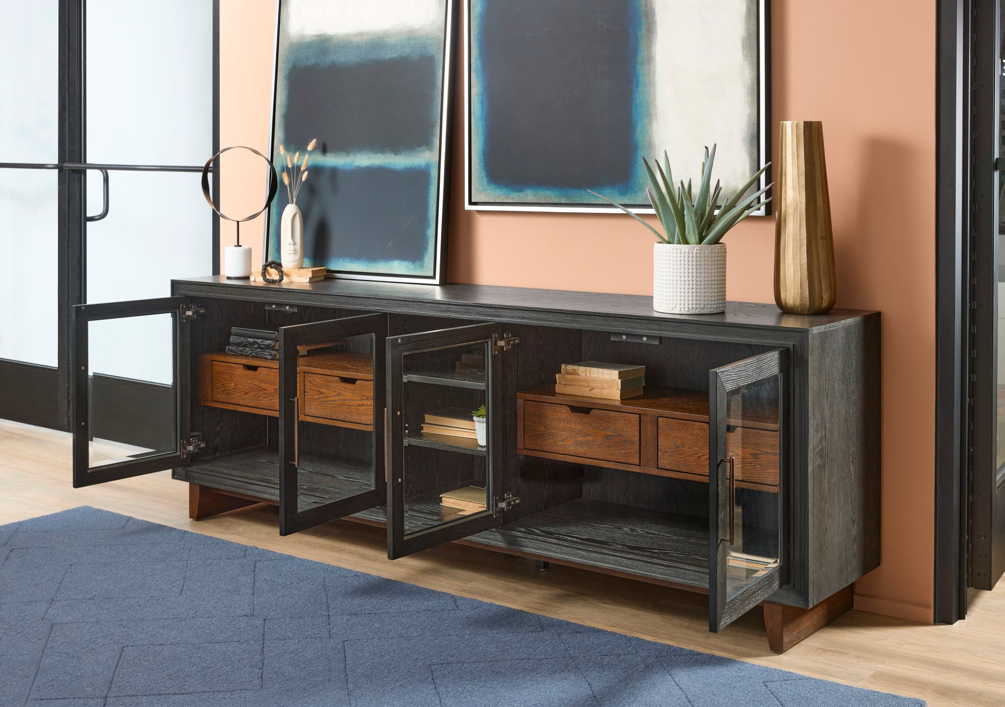 Waterfall Large Entertainment Base