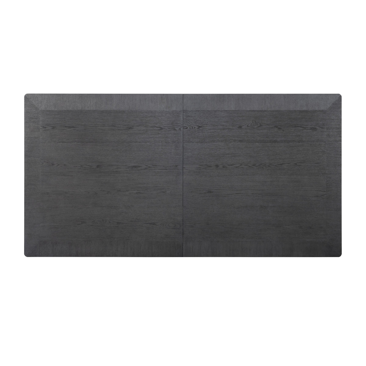 Waterfall Black Rectangular Dining Table