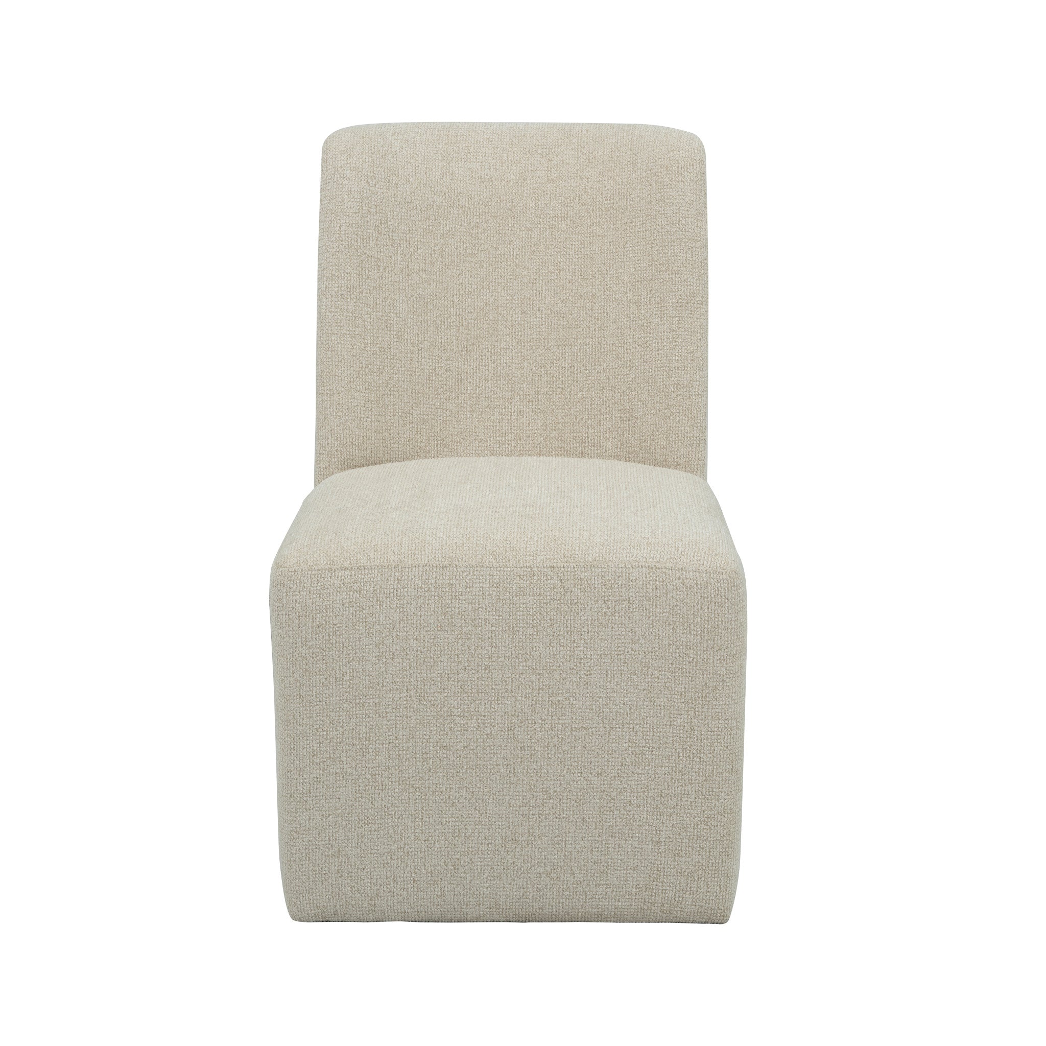 Waterfall Off-White Pair of Upholstered Dining Chairs