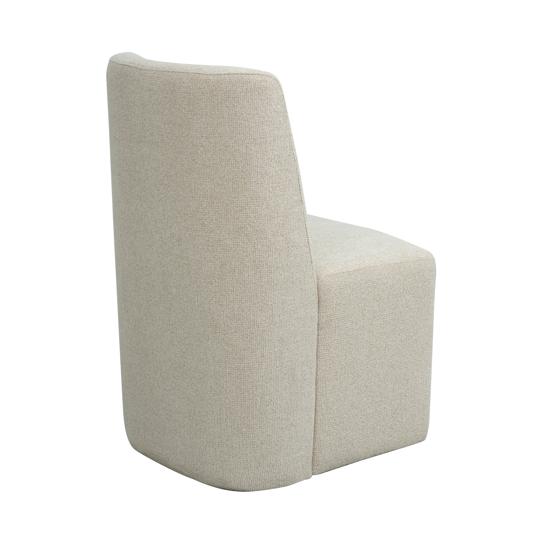 Waterfall Off-White Pair of Upholstered Dining Chairs