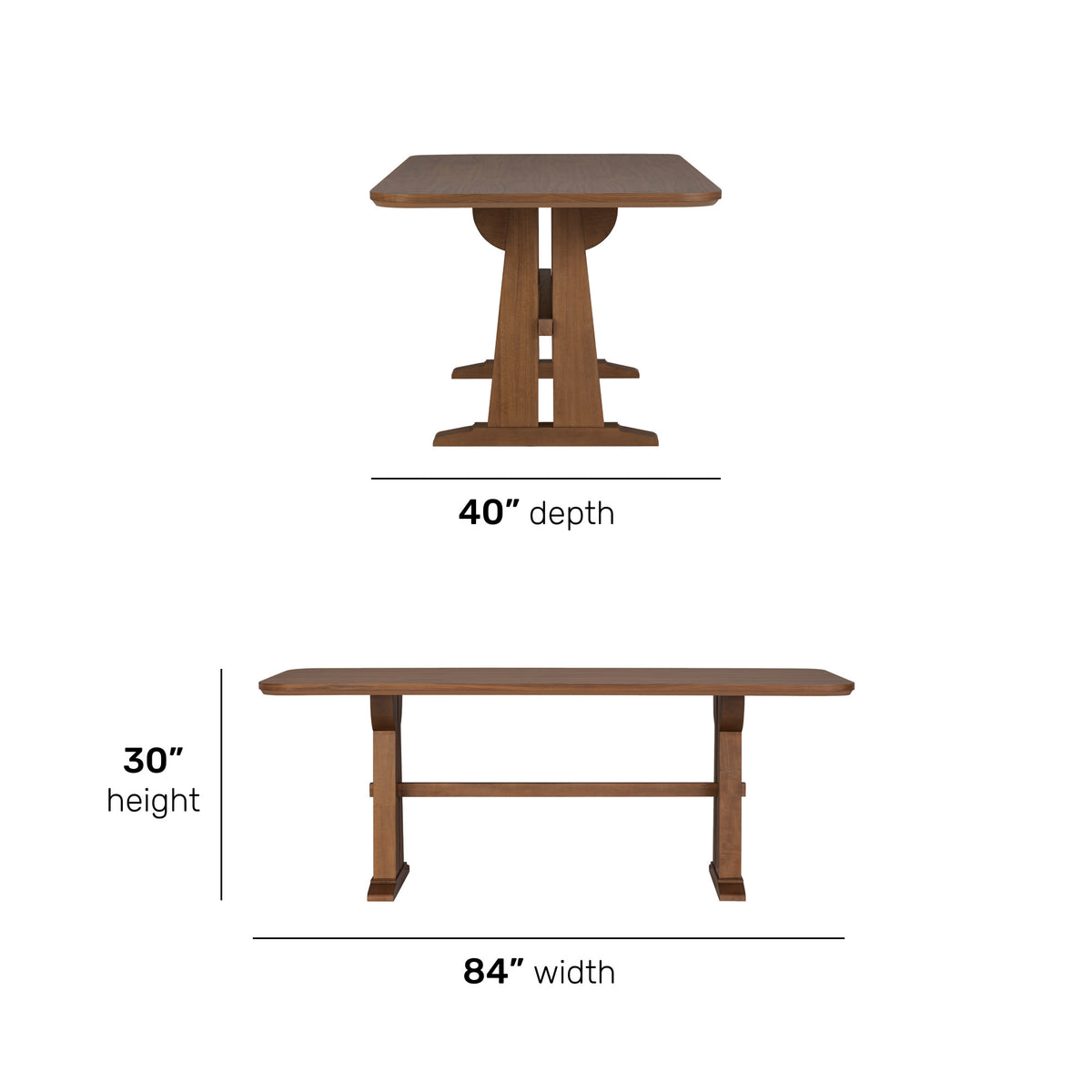Lincoln Rectangular Dining Table