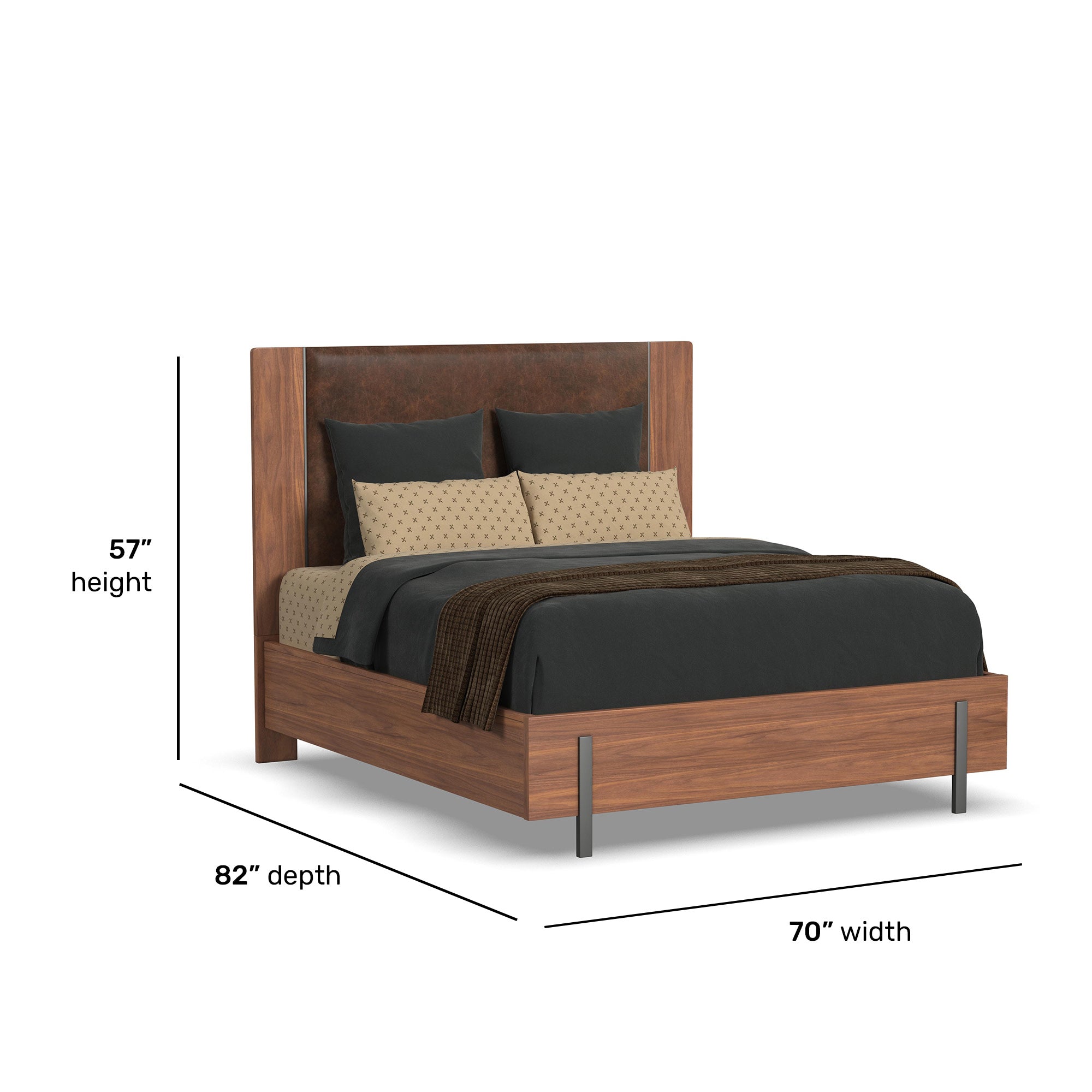 Lincoln Queen Upholstered Bed