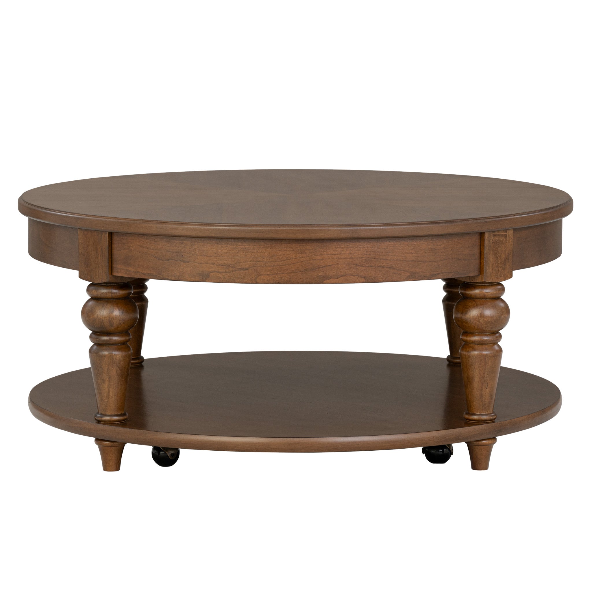 Bellevue Round Coffee Table with Casters